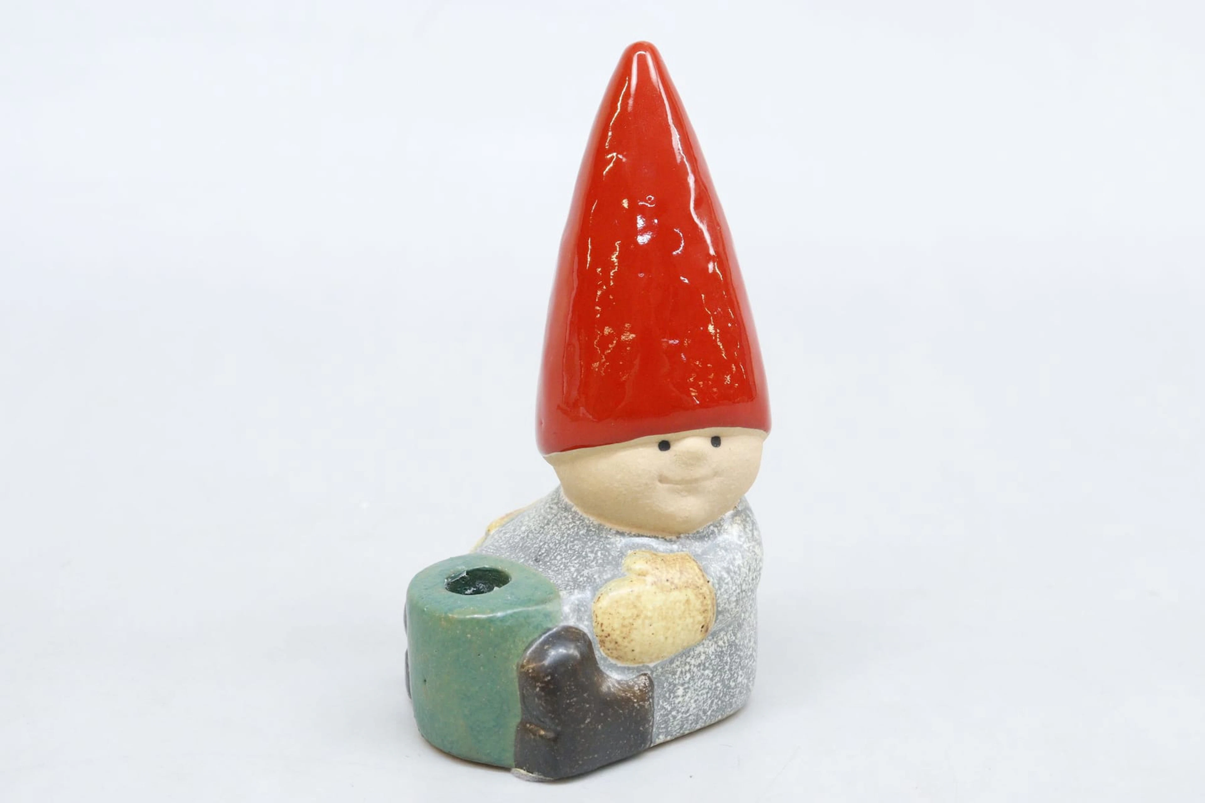 Tomte/ljusstake, Lisa Larson, Gustavsberg