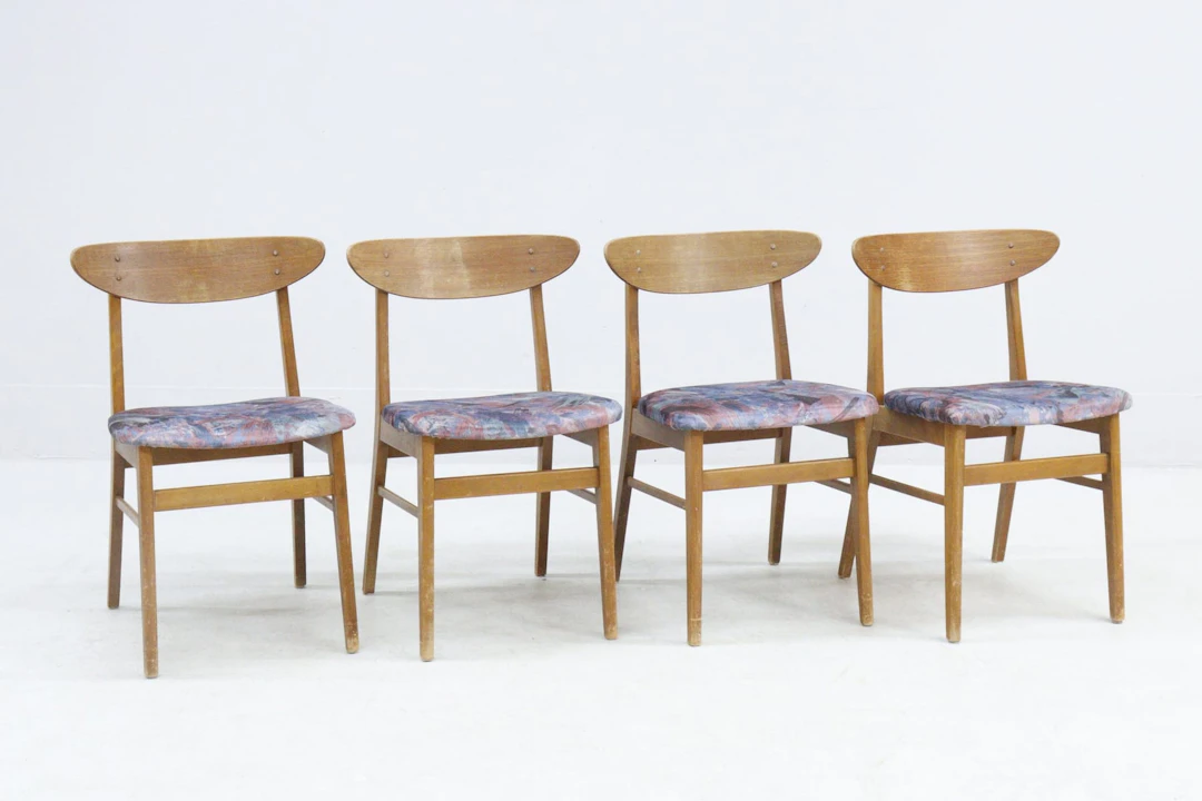 Stolar, 4st, teak, Farstrup