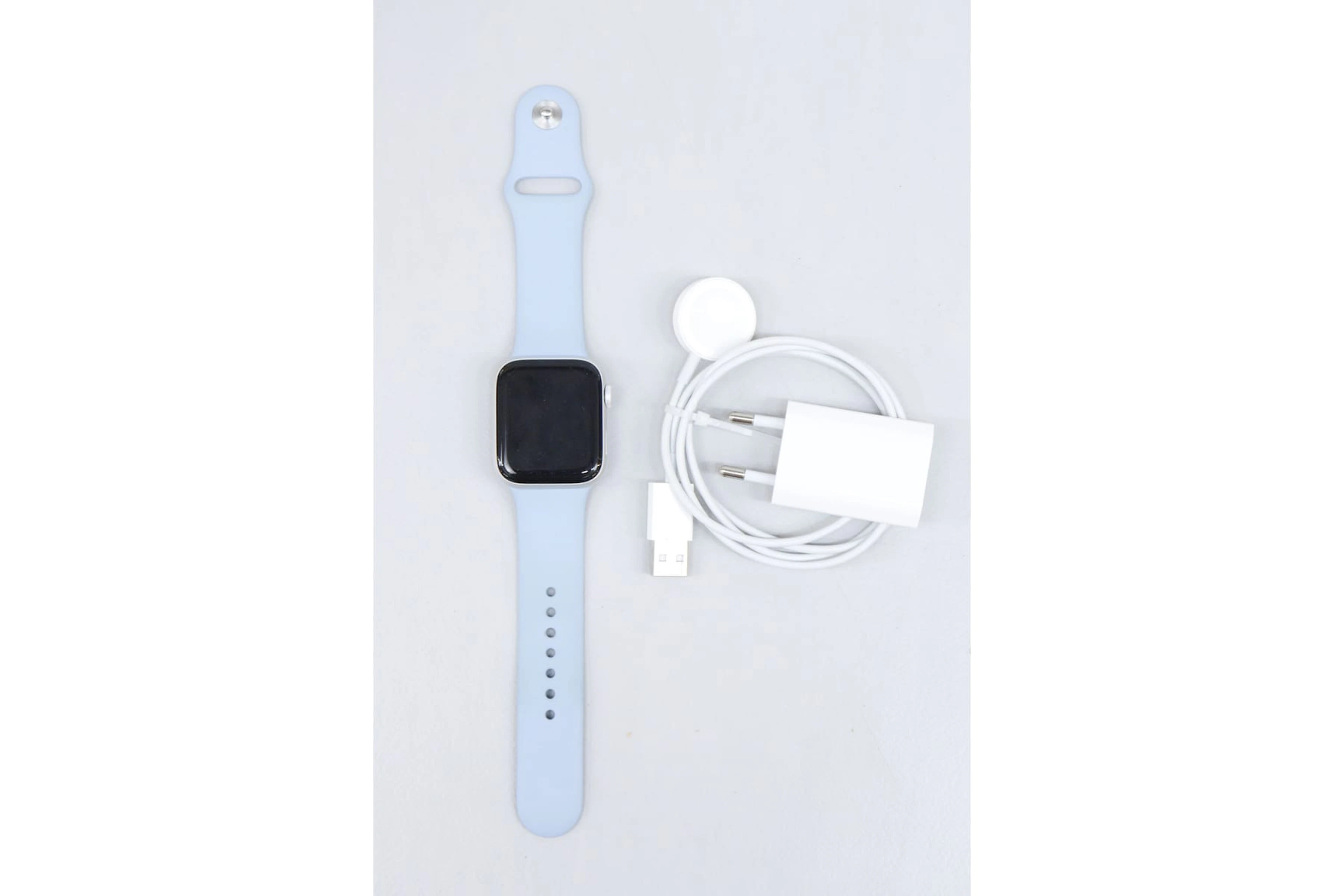Apple Watch, Series 5, blått band