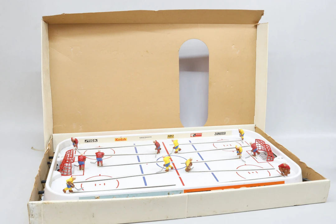 Ishockeyspel, Stiga Pro, med kartong