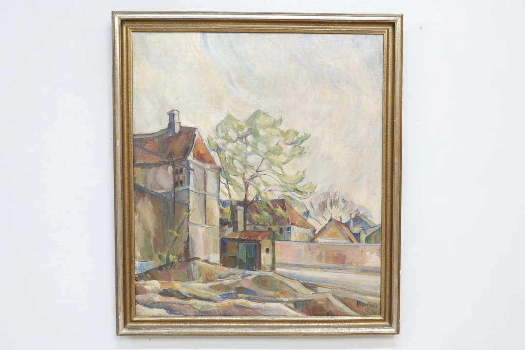 Oidentifierad konstnär, olja på duk, monogramsignerad, daterad 1926