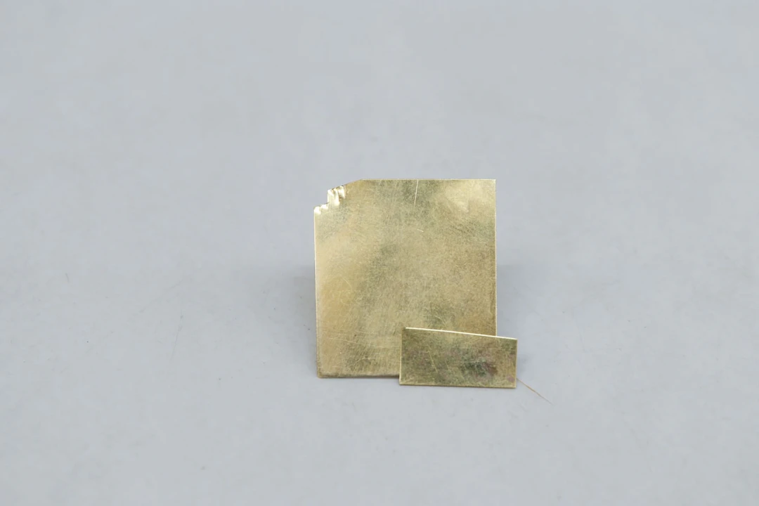 Plattor, guld 18K, vikt 5 gram