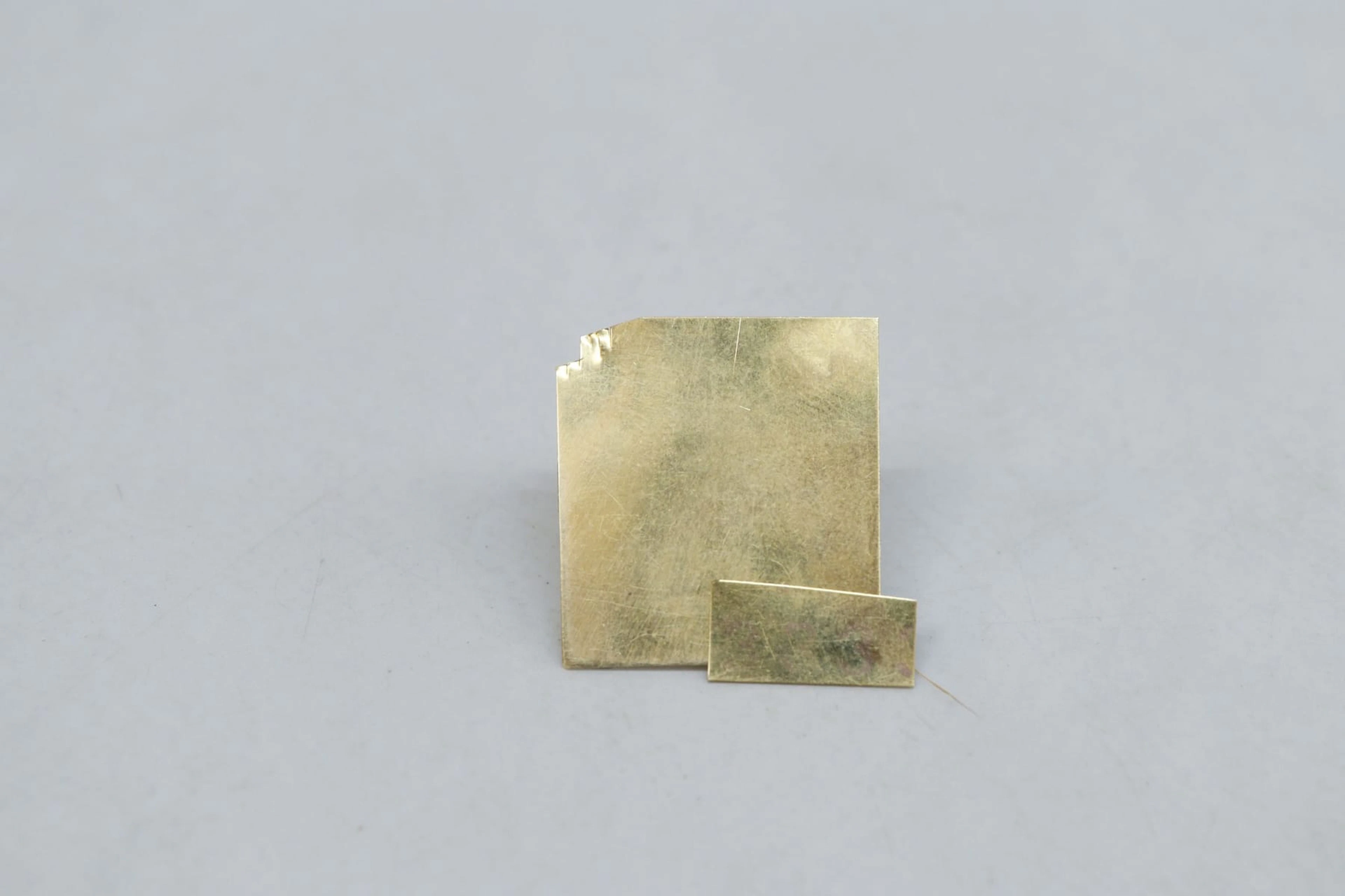 Plattor, guld 18K, vikt 5 gram