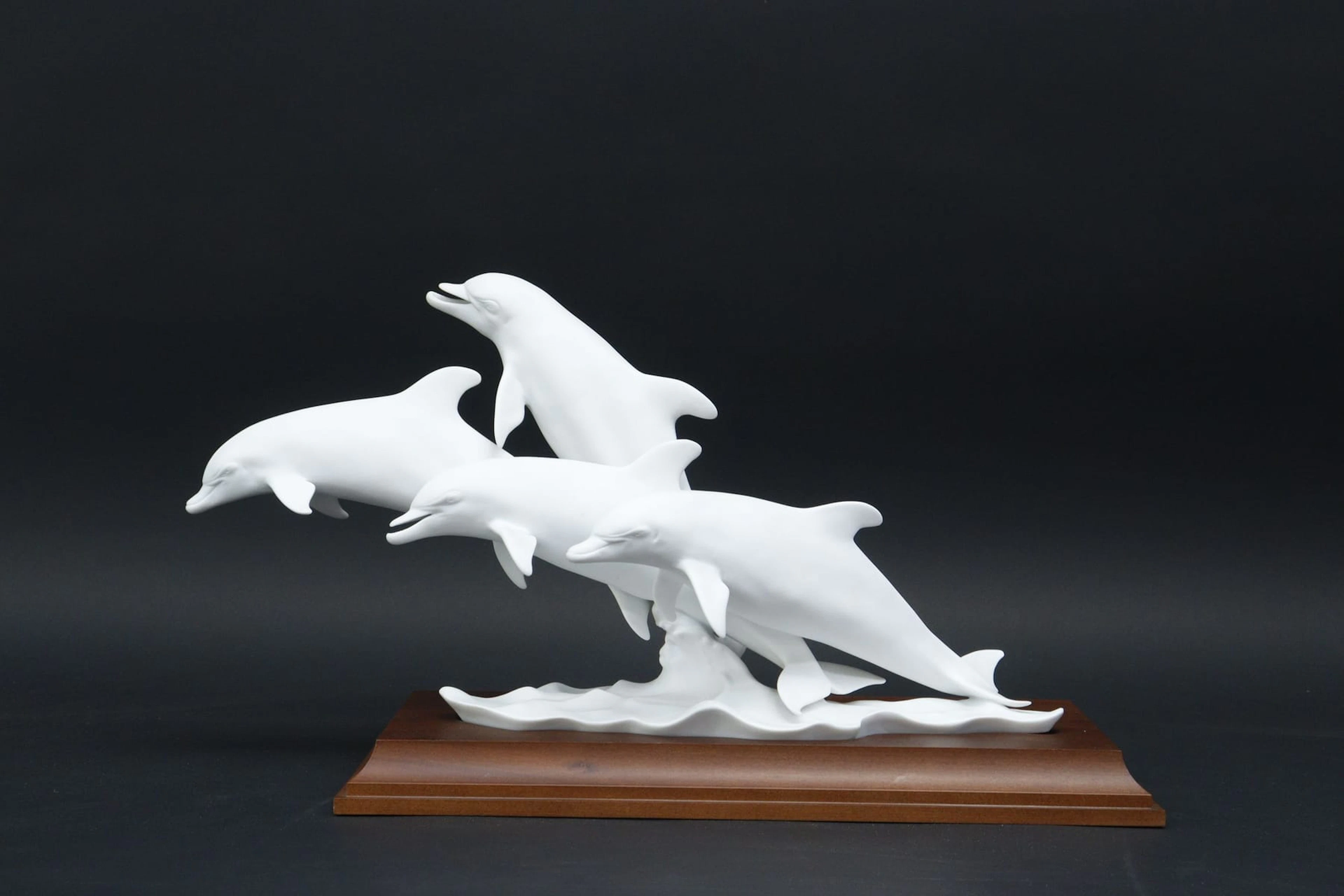 Skulptur, "Bottlenose Dolphins", Kaiser, nr 874.