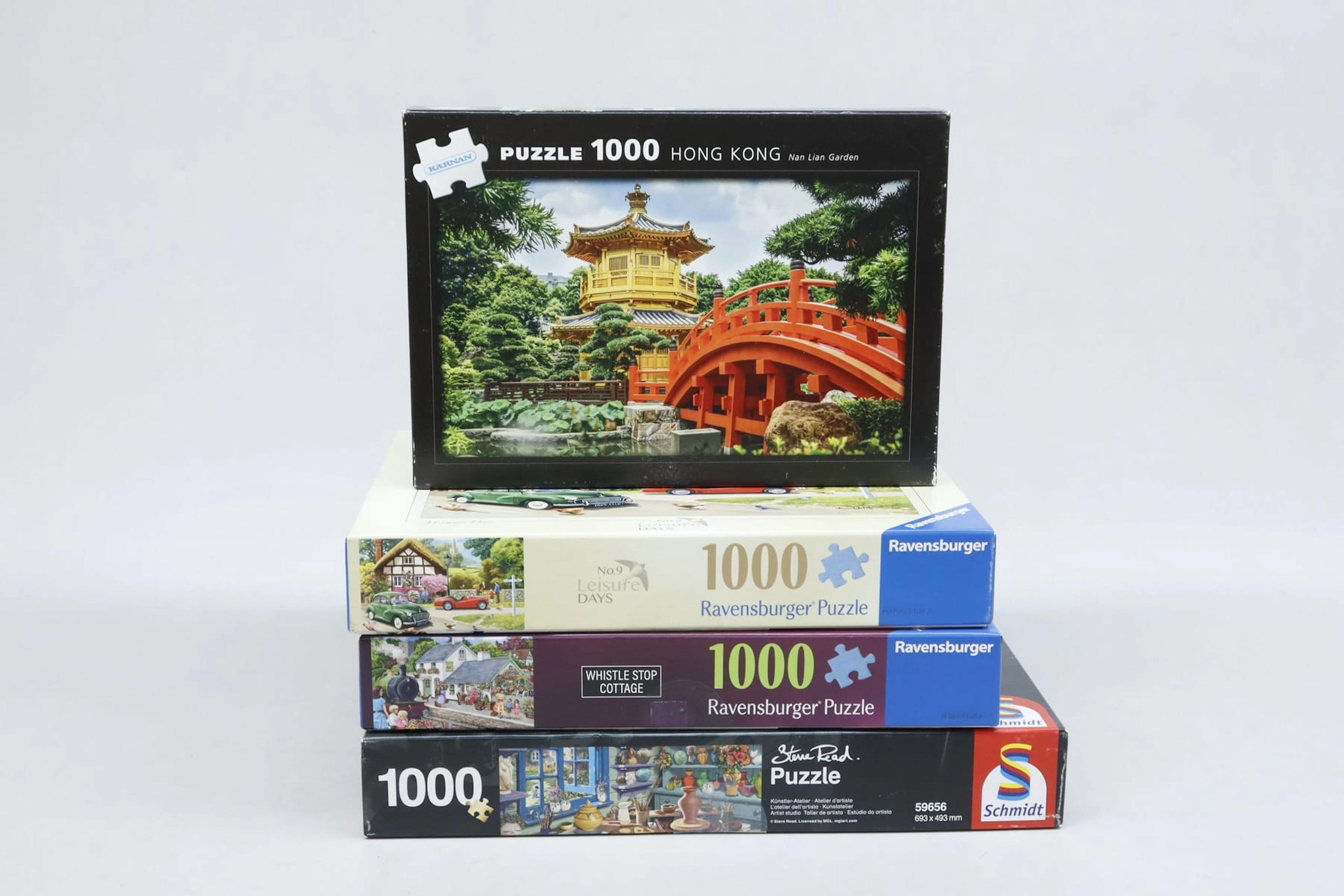 Pussel, 4st, 1000-bitar