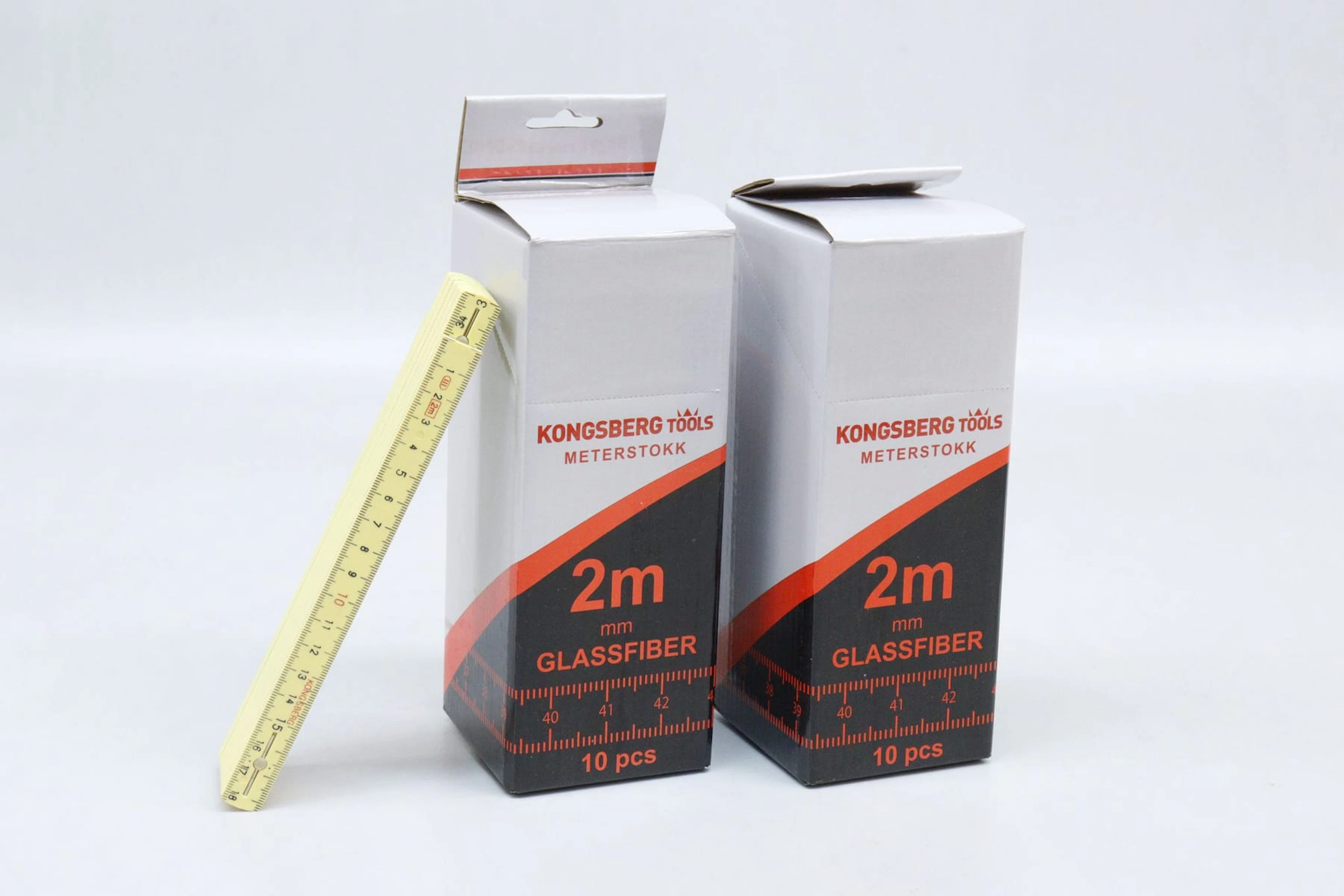 Meterstockar, 20st, Kongsberg Tools