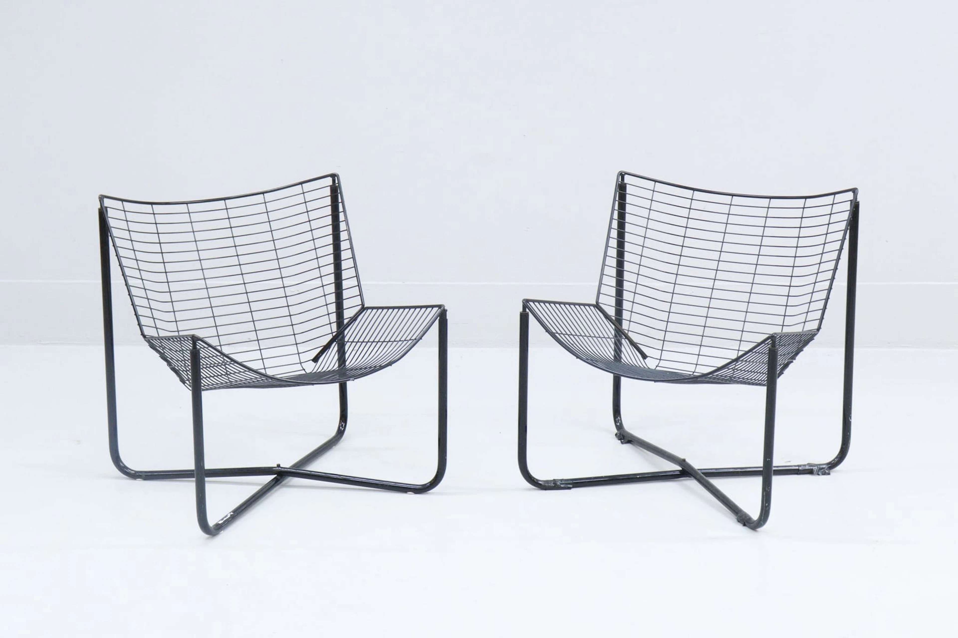Stolar, 1 par, "Järpen", Niels Gammelgaard, IKEA, formgiven 1983, metall