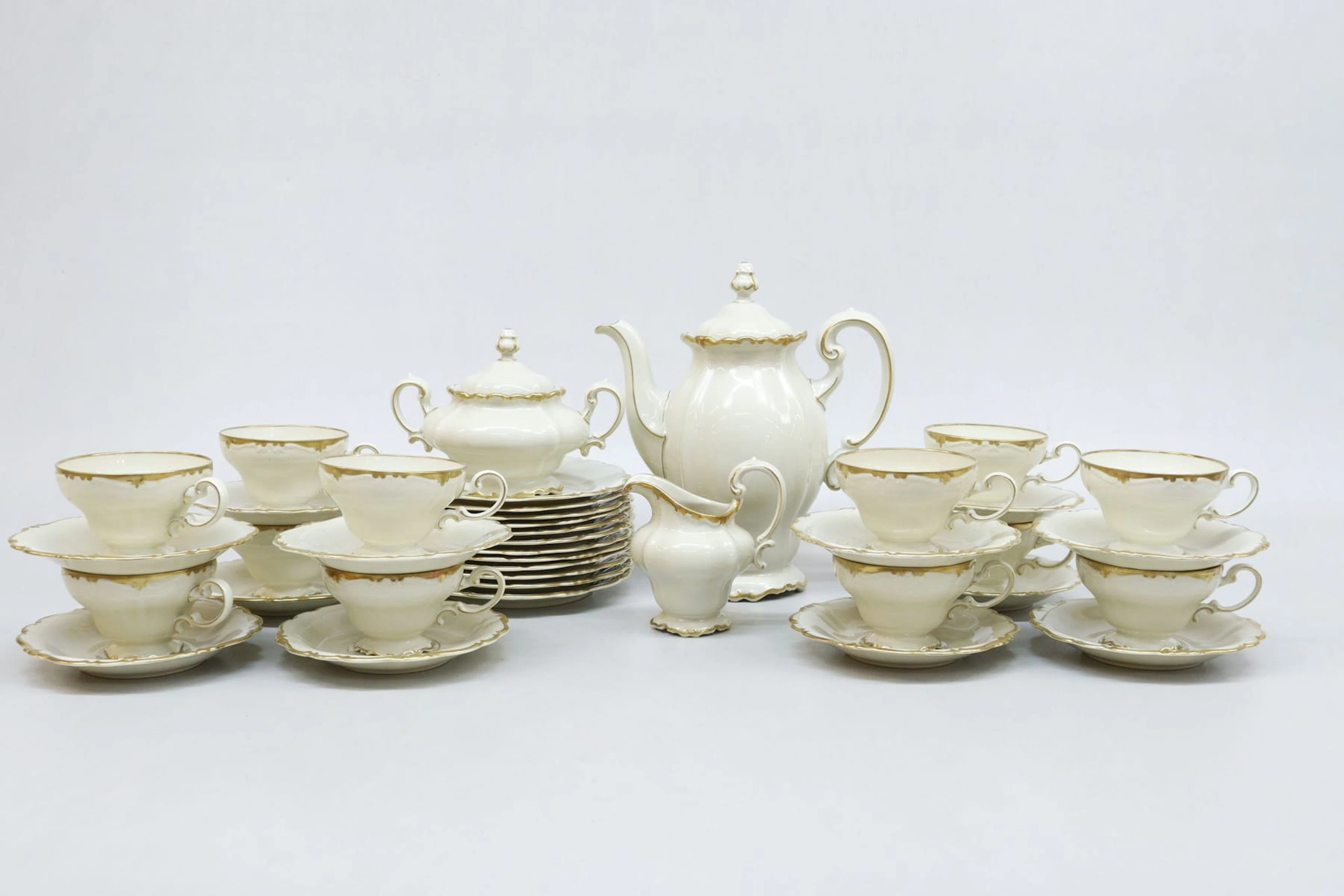Kaffeservis, 39 delar, Rosenthal "Pompadour"