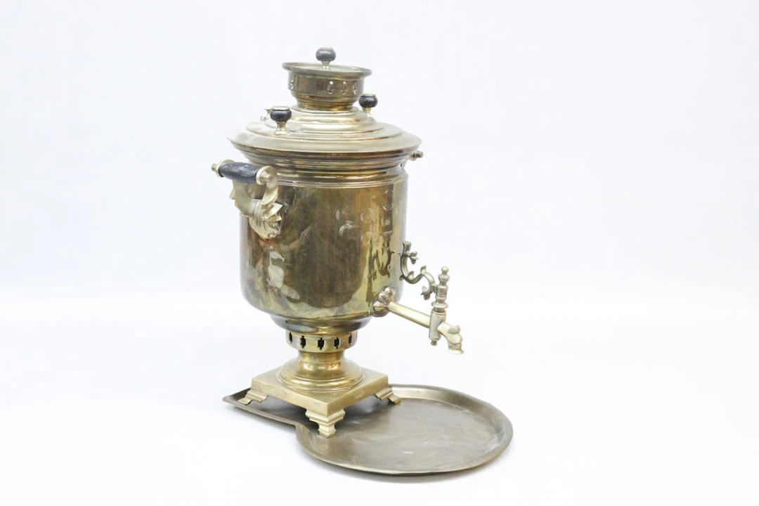 Samovar, mässing