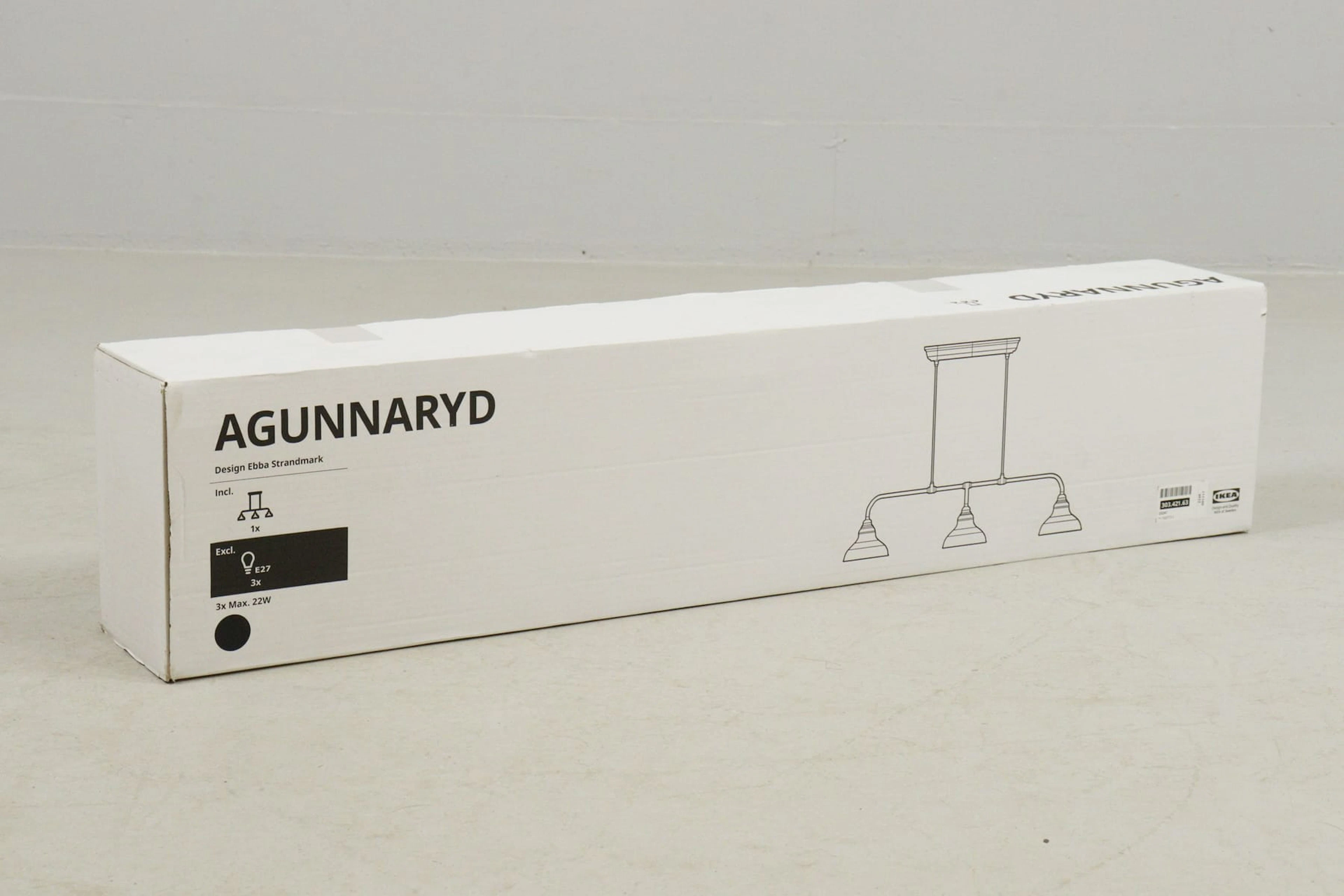 Taklampa, "Agunnaryd", Ikea