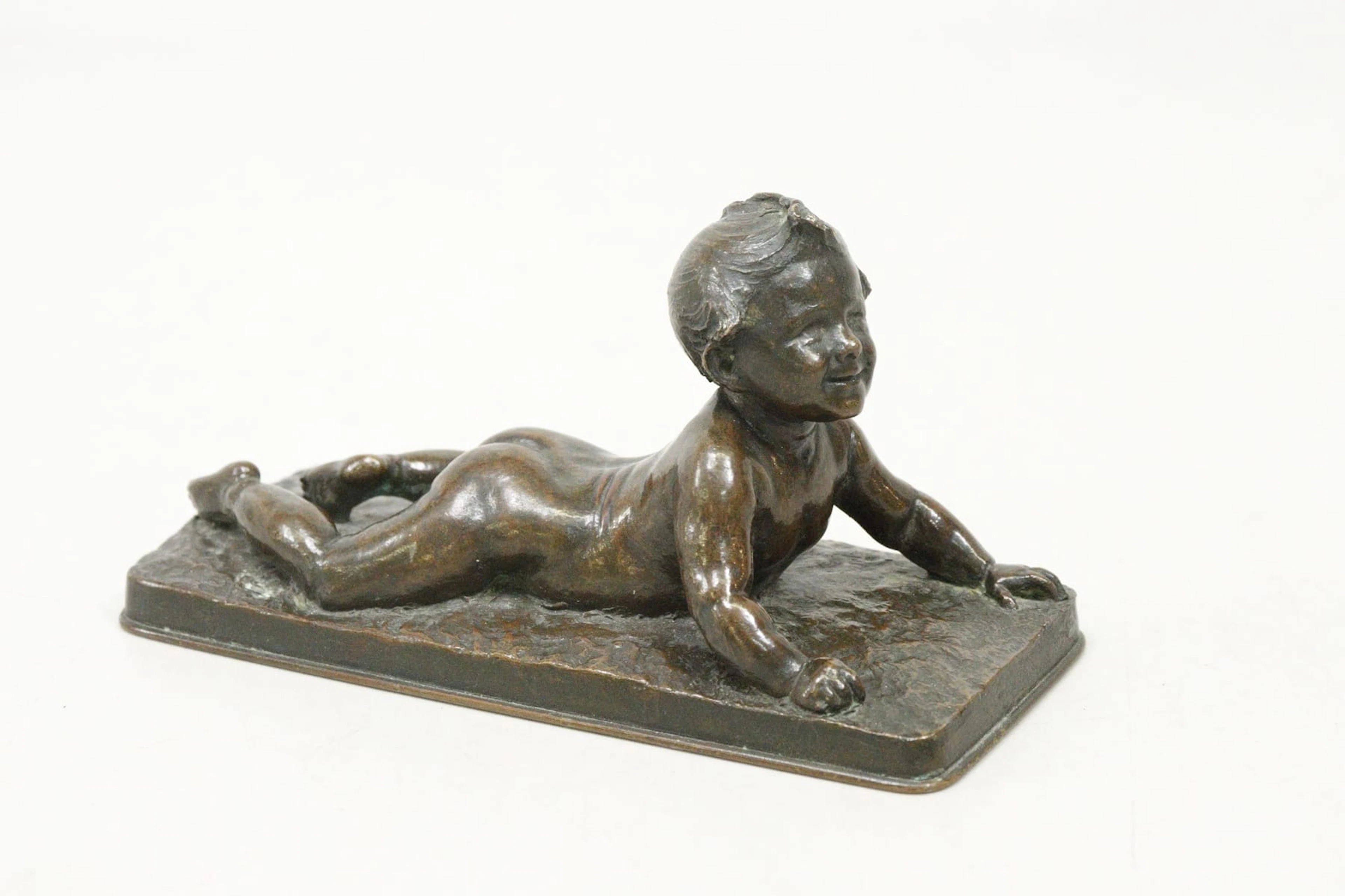 Skulptur, brons, Hugo Elmqvist