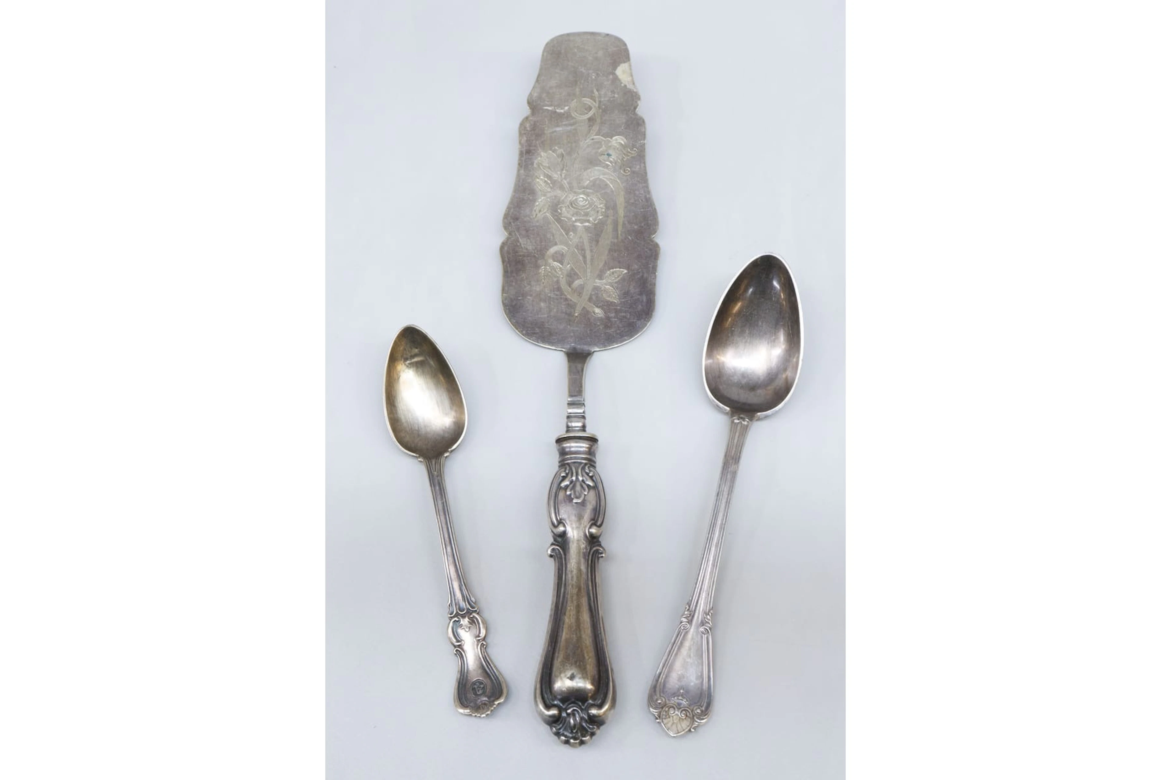 Silverbestick, 3 delar