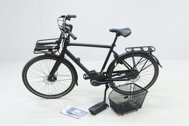 Elcykel, herr, Batavus, 7 växlar, inköpt 2023