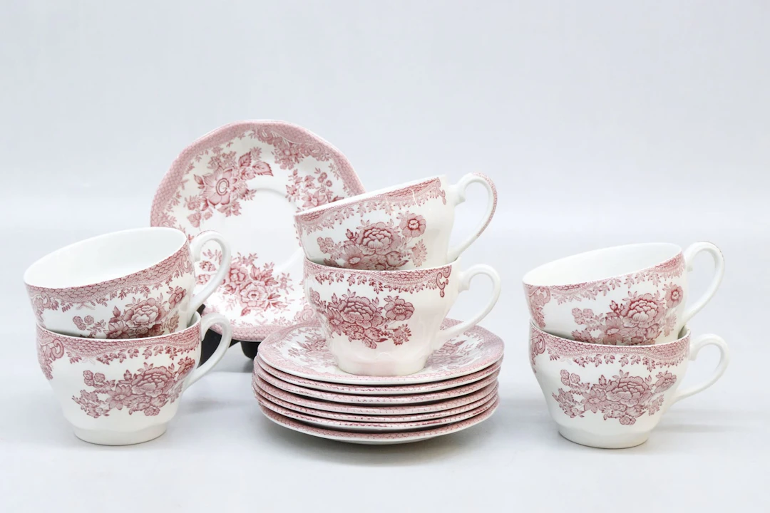 Teservis, 14 delar, Enoch Wedgewood, England