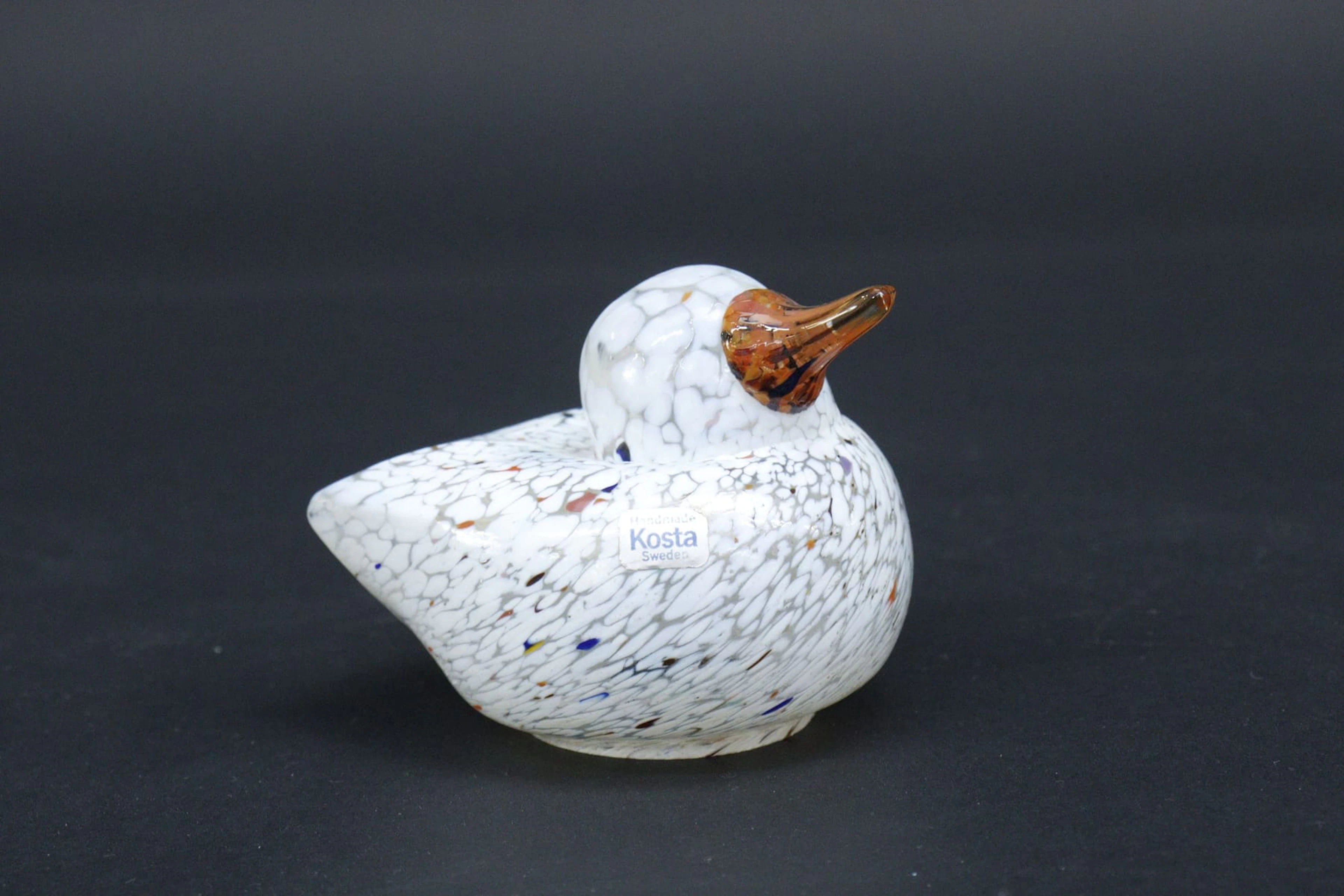 Figurin, Bertil Vallien, Kosta, fågel i glas