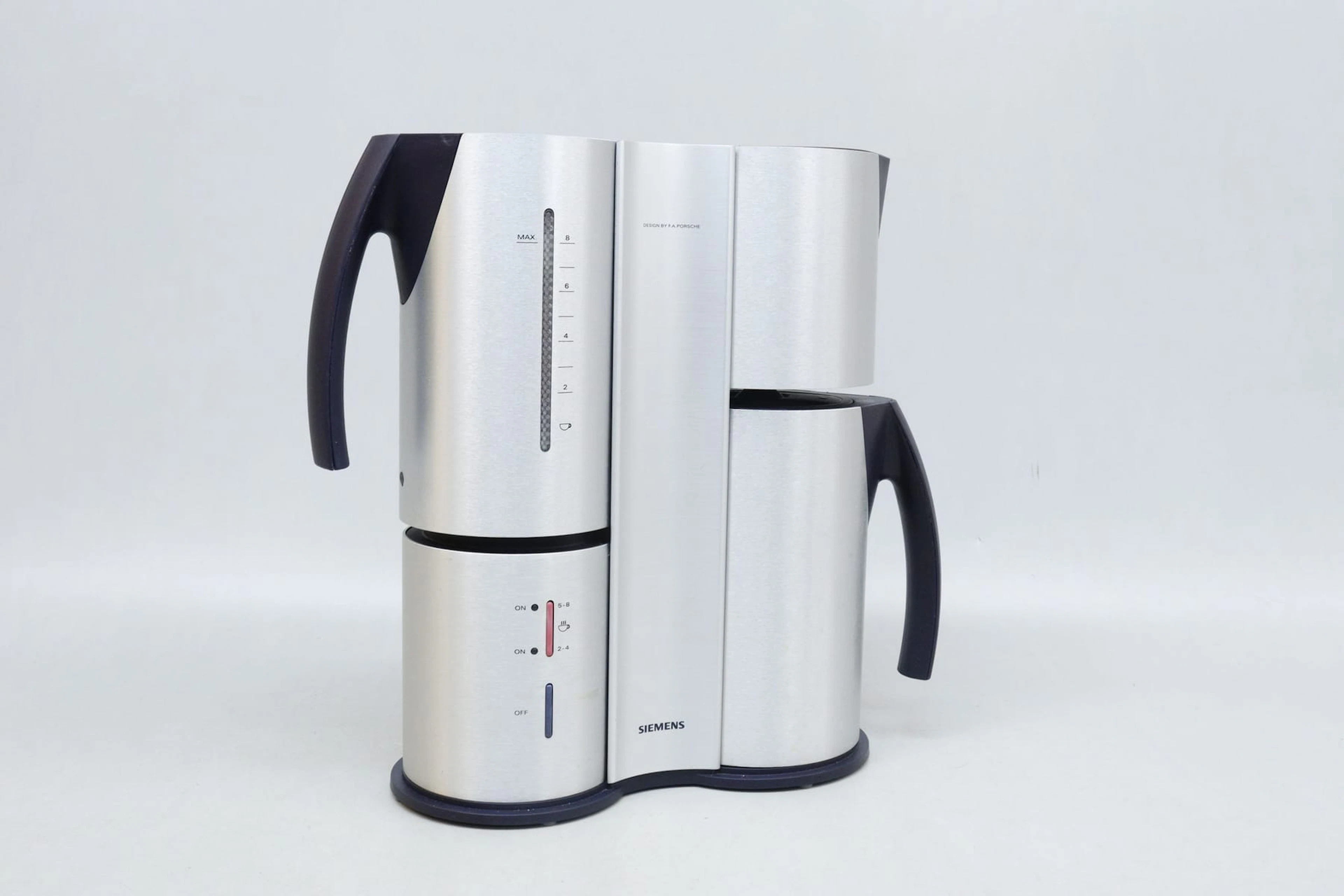 Kaffebryggar med termoskanna, Vintage Porsche Design, Siemens