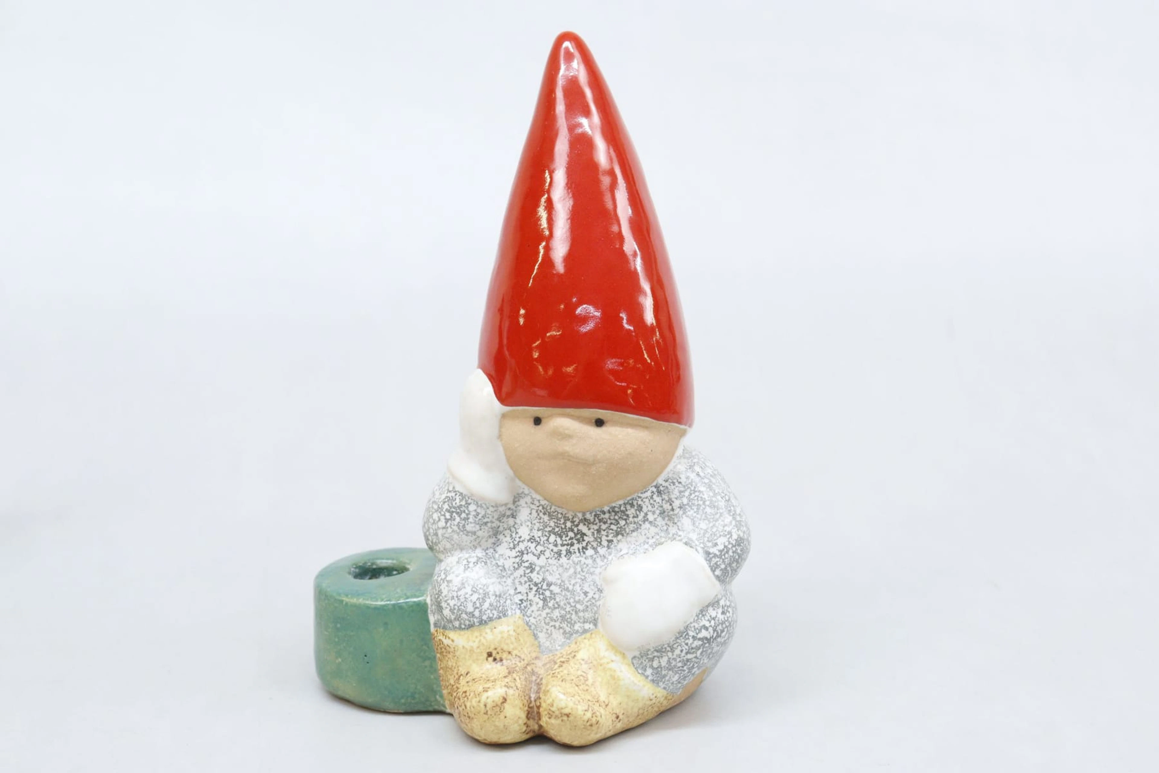 Tomte/ljusstake, Lisa Larson, Gustavsberg
