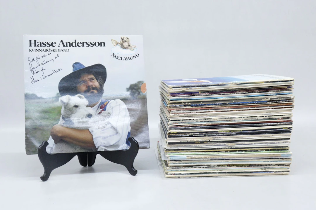 LP-skivor, ca 69st, mest pop, rock och progg