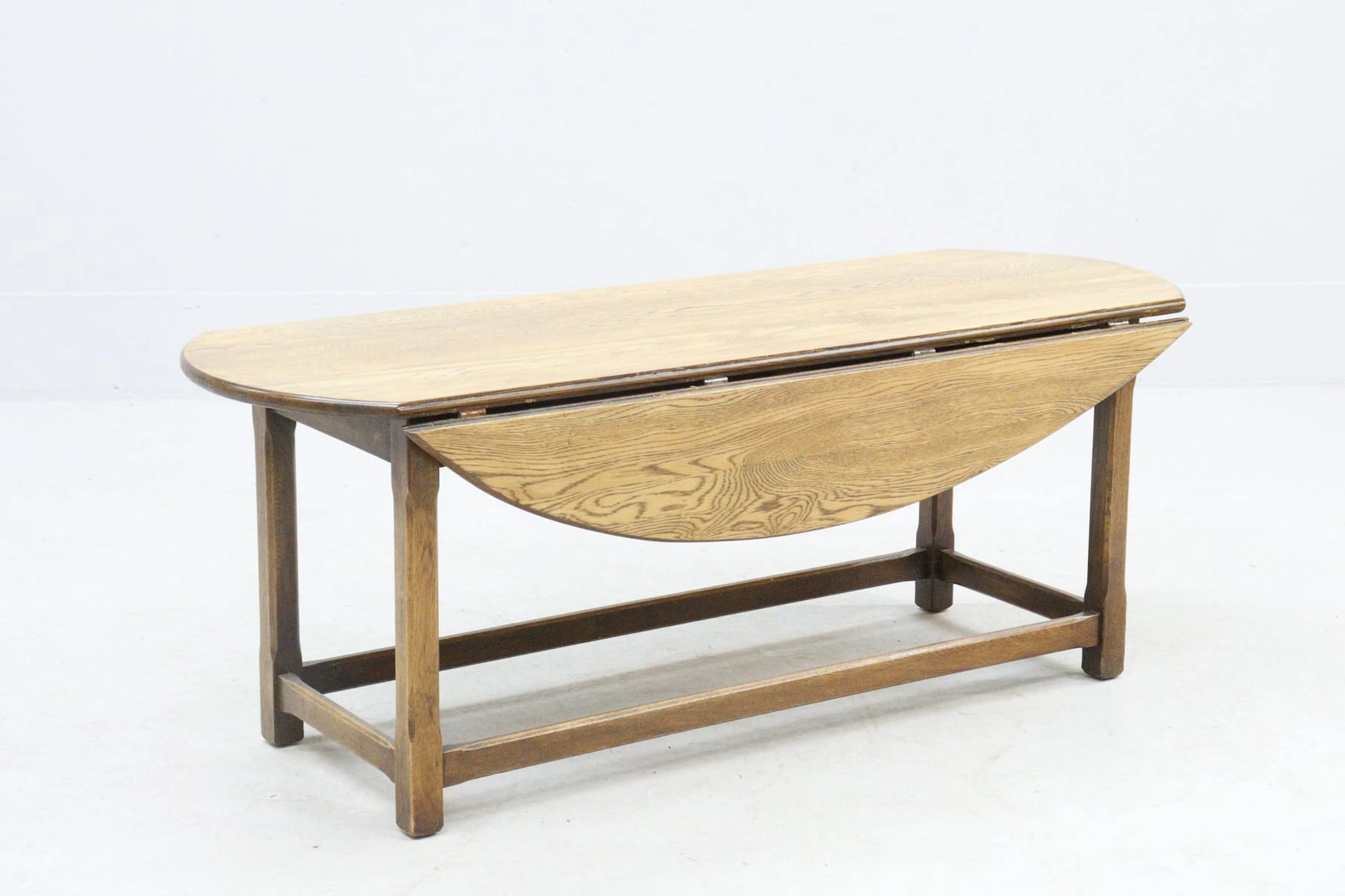 Soffbord med klaffar, ek, sk Hunting table, engelsk stil