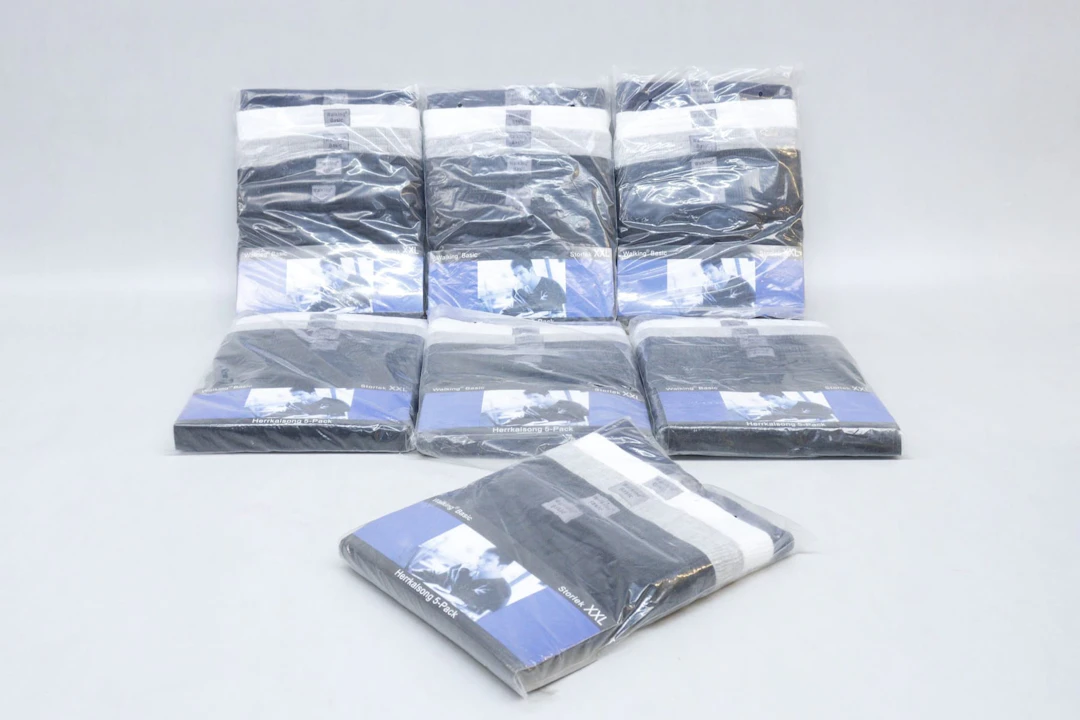 Herrkalsonger, 7st 5-pack, storlek XXL, Walking Basic