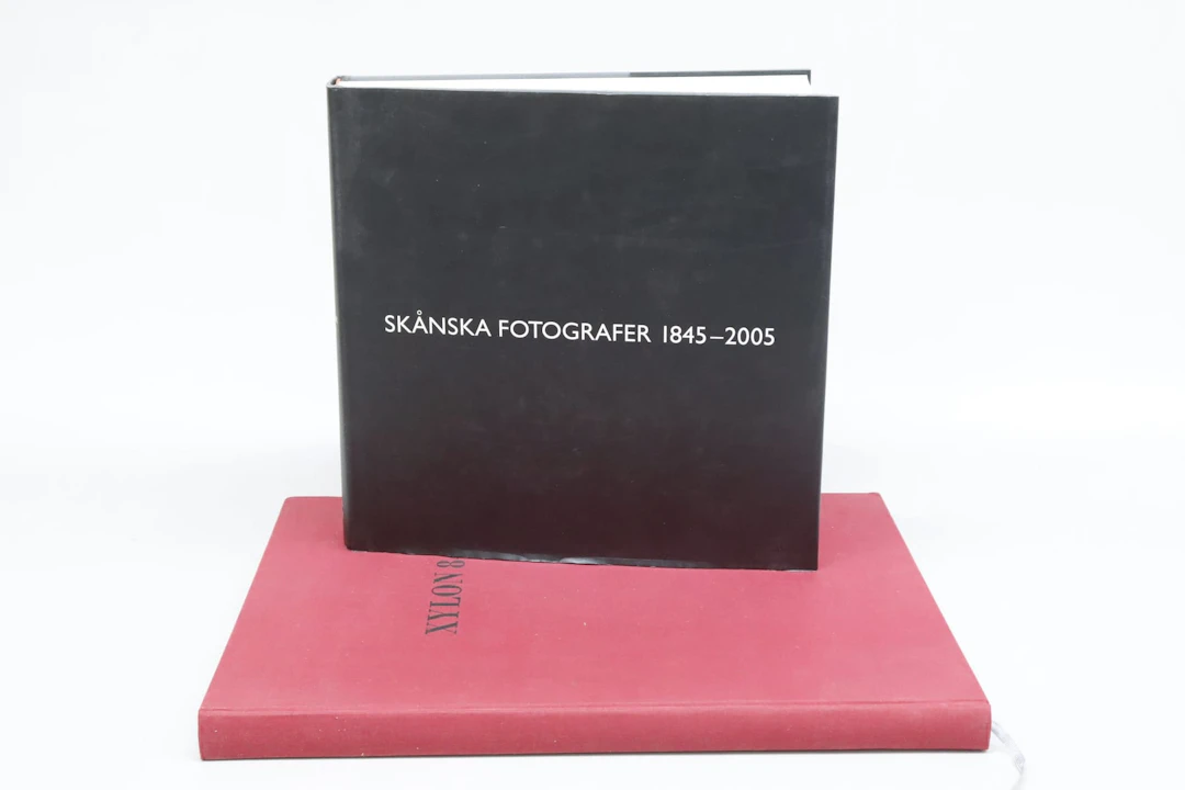 Böcker, 2st, Xylon 84 och Skånska fotografer 1845-2005