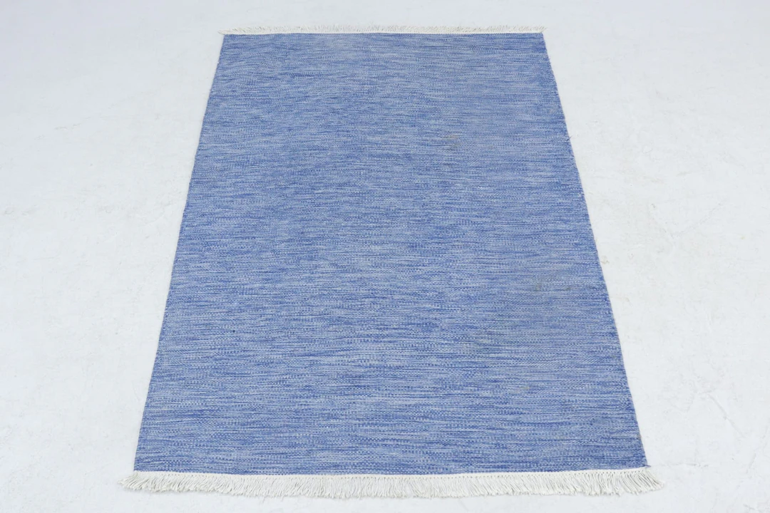 Rölakanmatta, blå, 140x200cm
