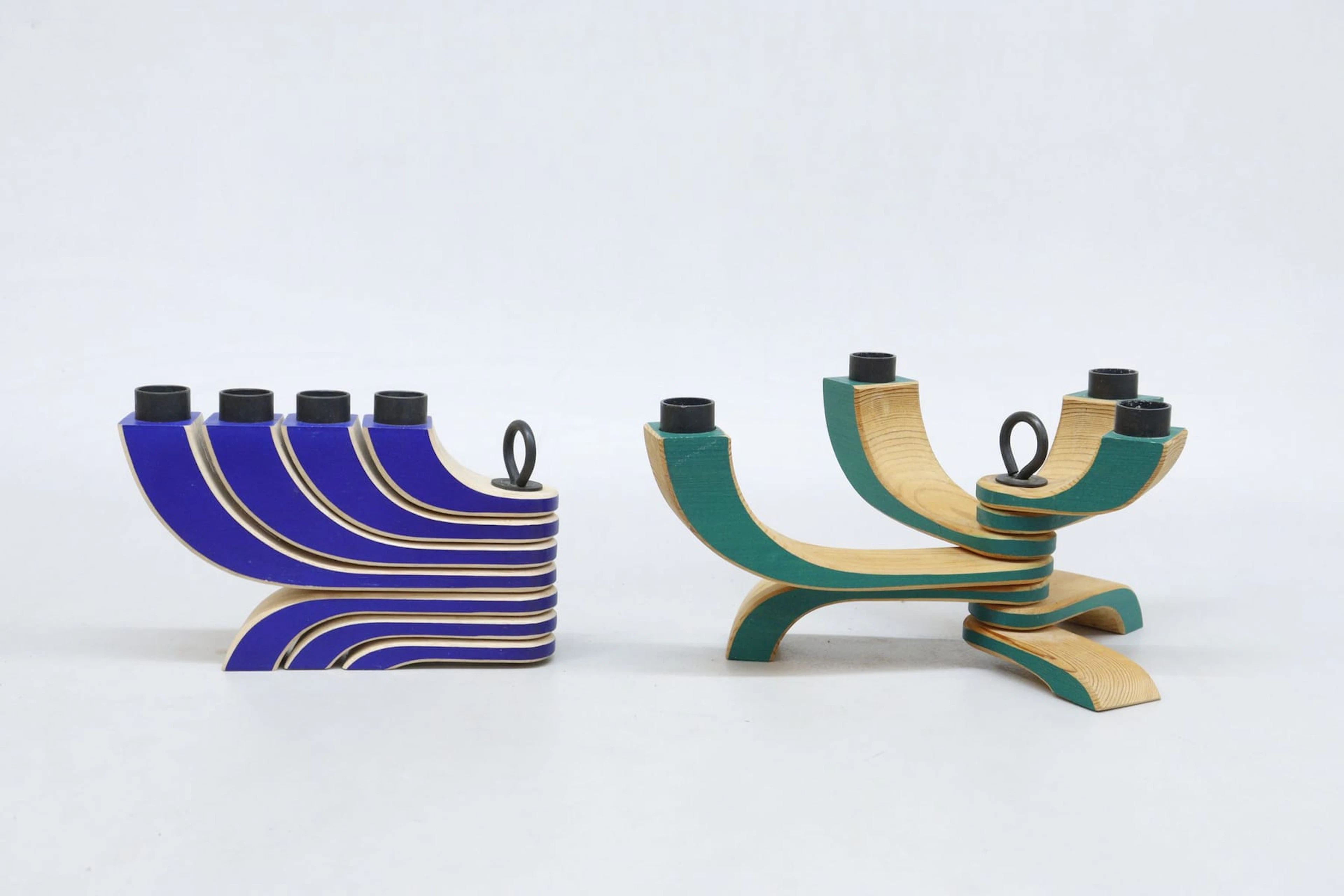 Ljusstakar, 2st, Design House Stockholm, 4-armad