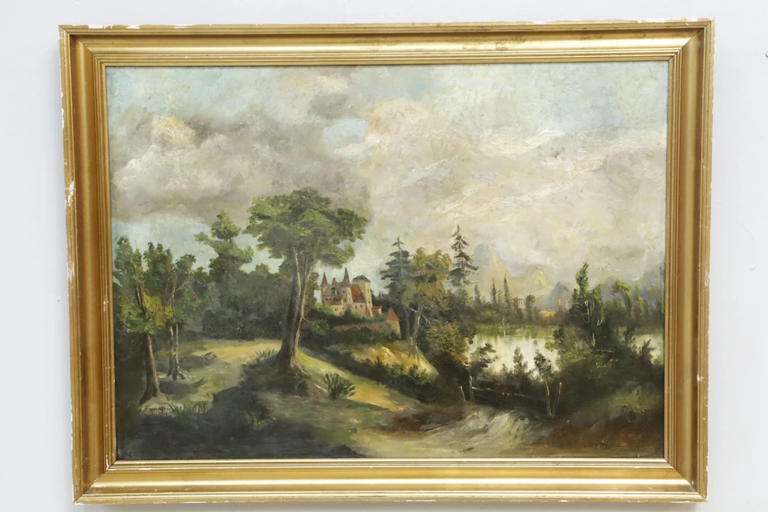 Oidentifierad konstnär, 1800-tal, olja på duk
