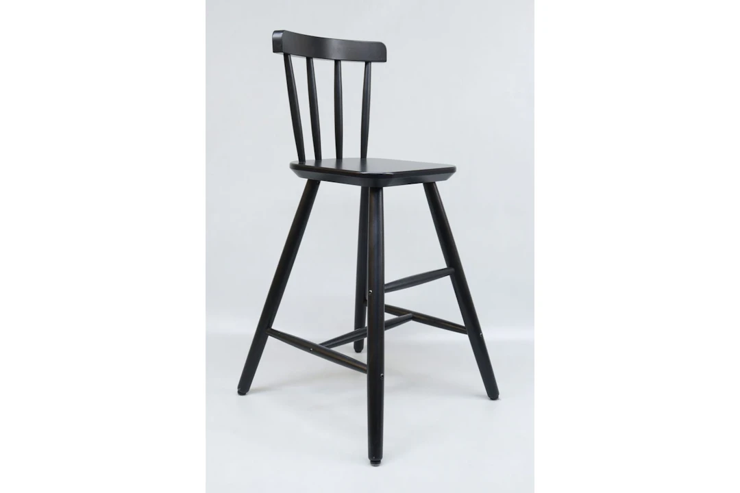 Barnstol, svart, "Agam", Ikea