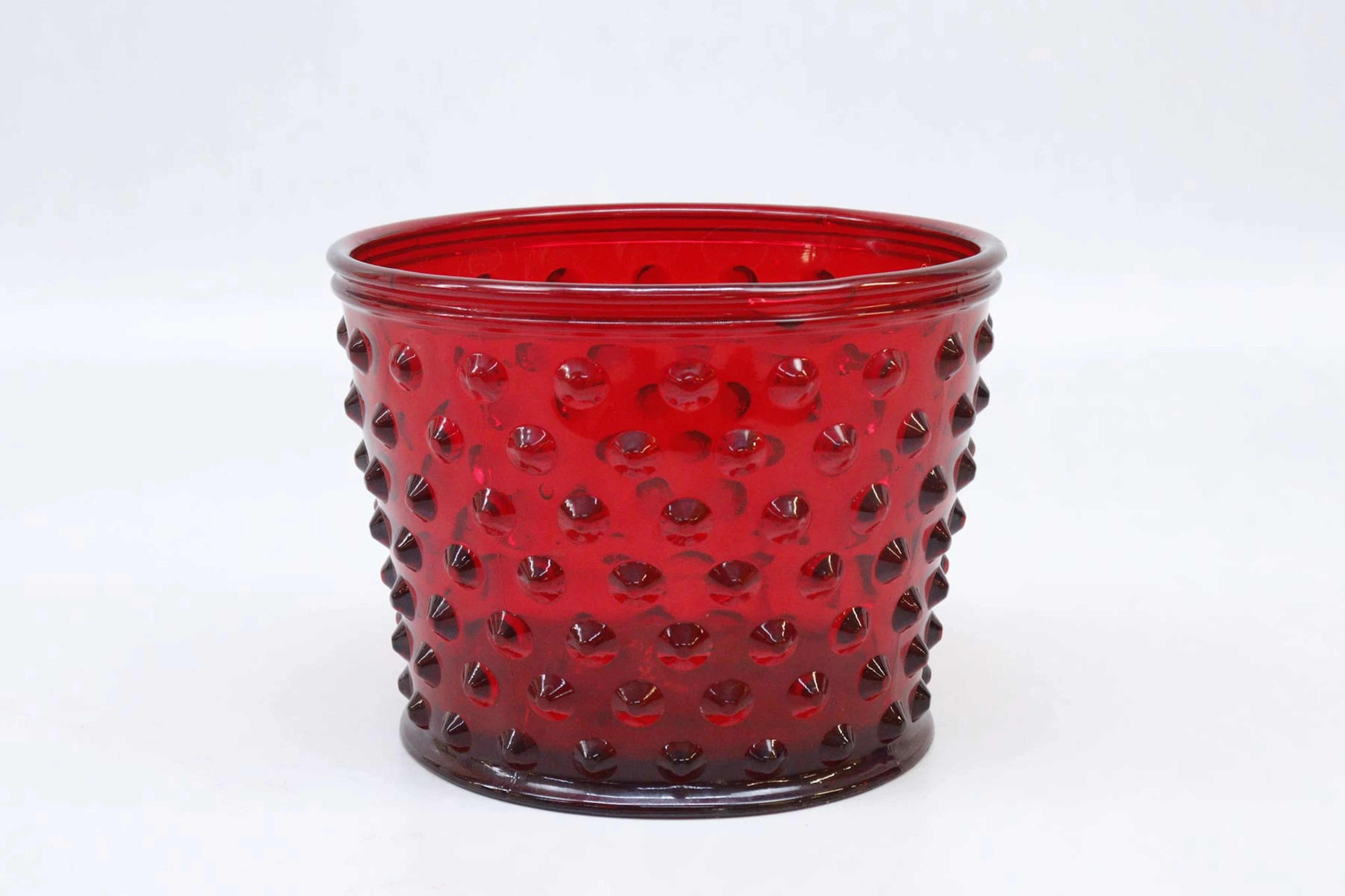Ytterfoder, Josef Frank, "Hortus", Firma Svenskt Tenn, rött glas
