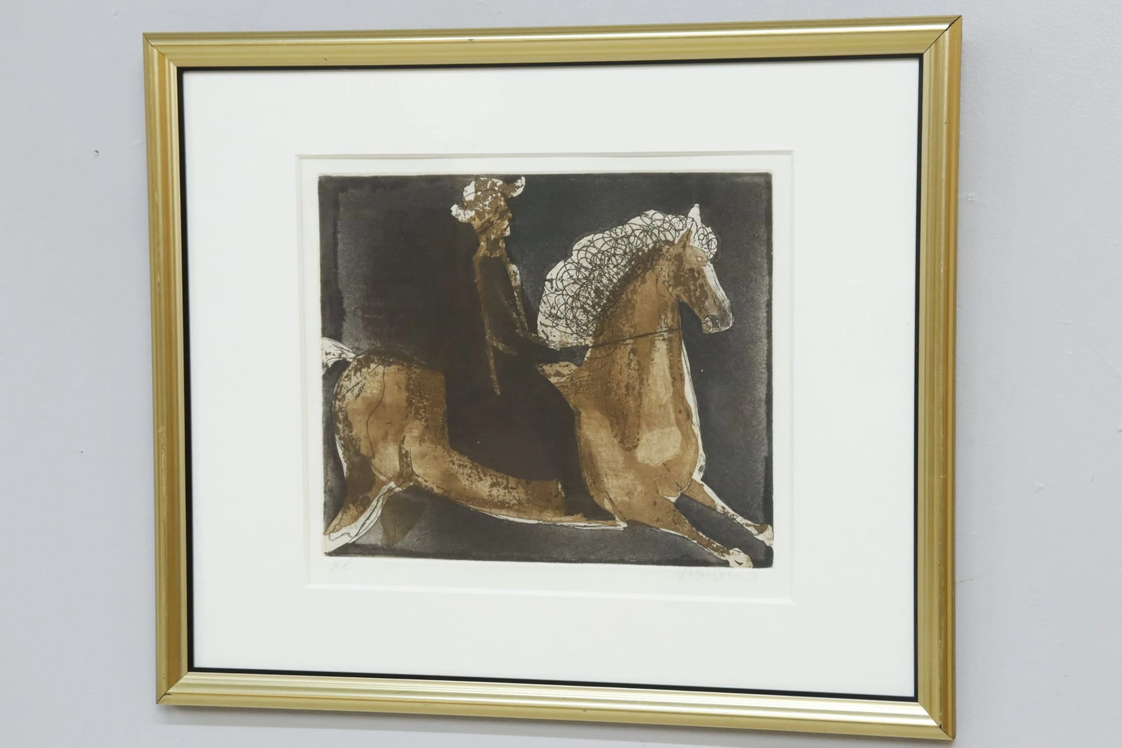 Lennart Rosensohn, etsning, signerad