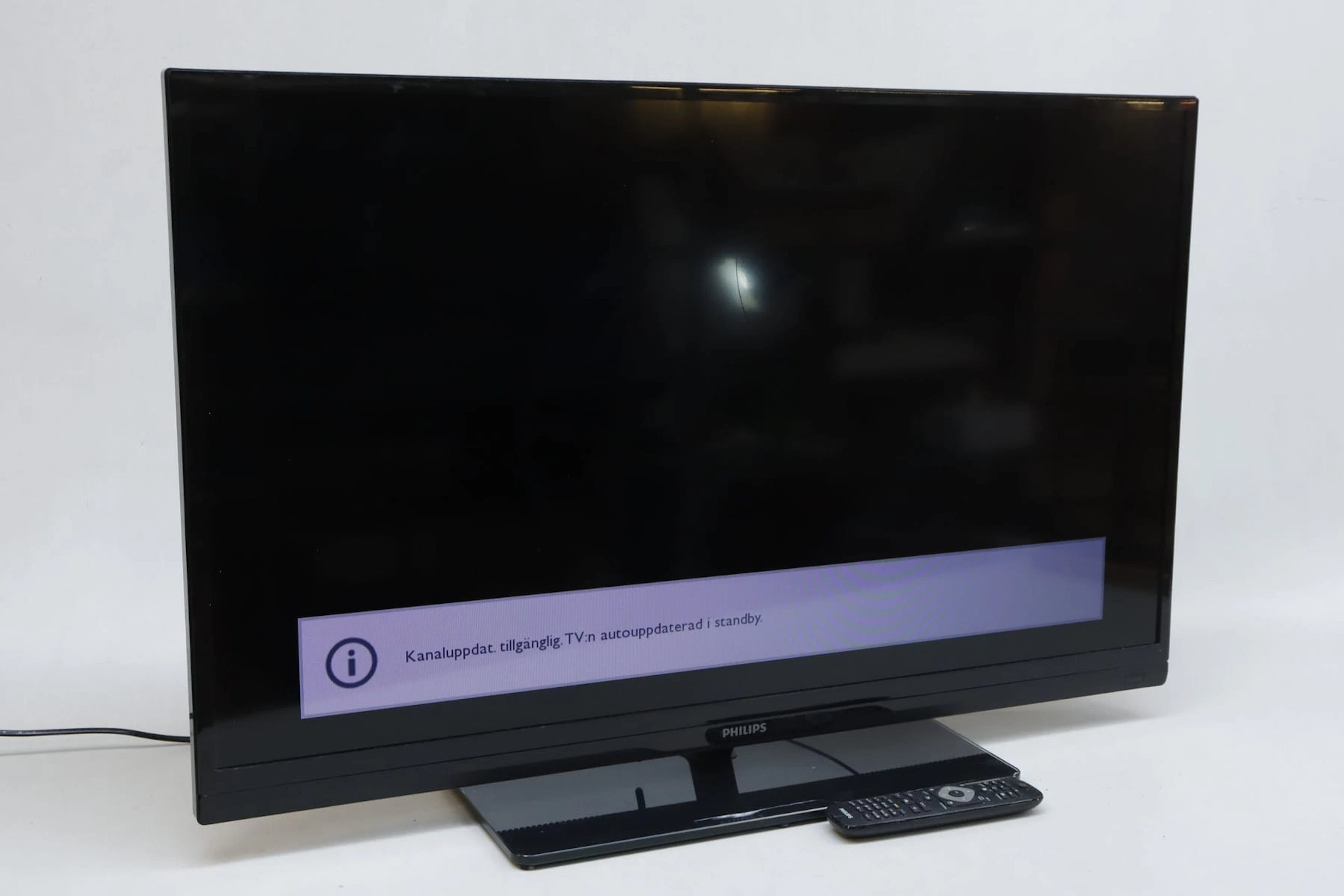 TV, 39", Philips, med fjärrkontroll