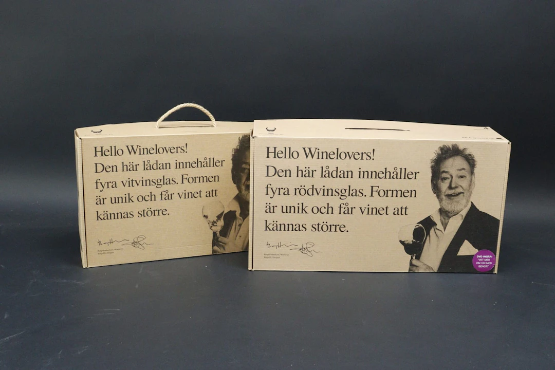 Vinglas-set, 2st, Bengt Frithiofsson