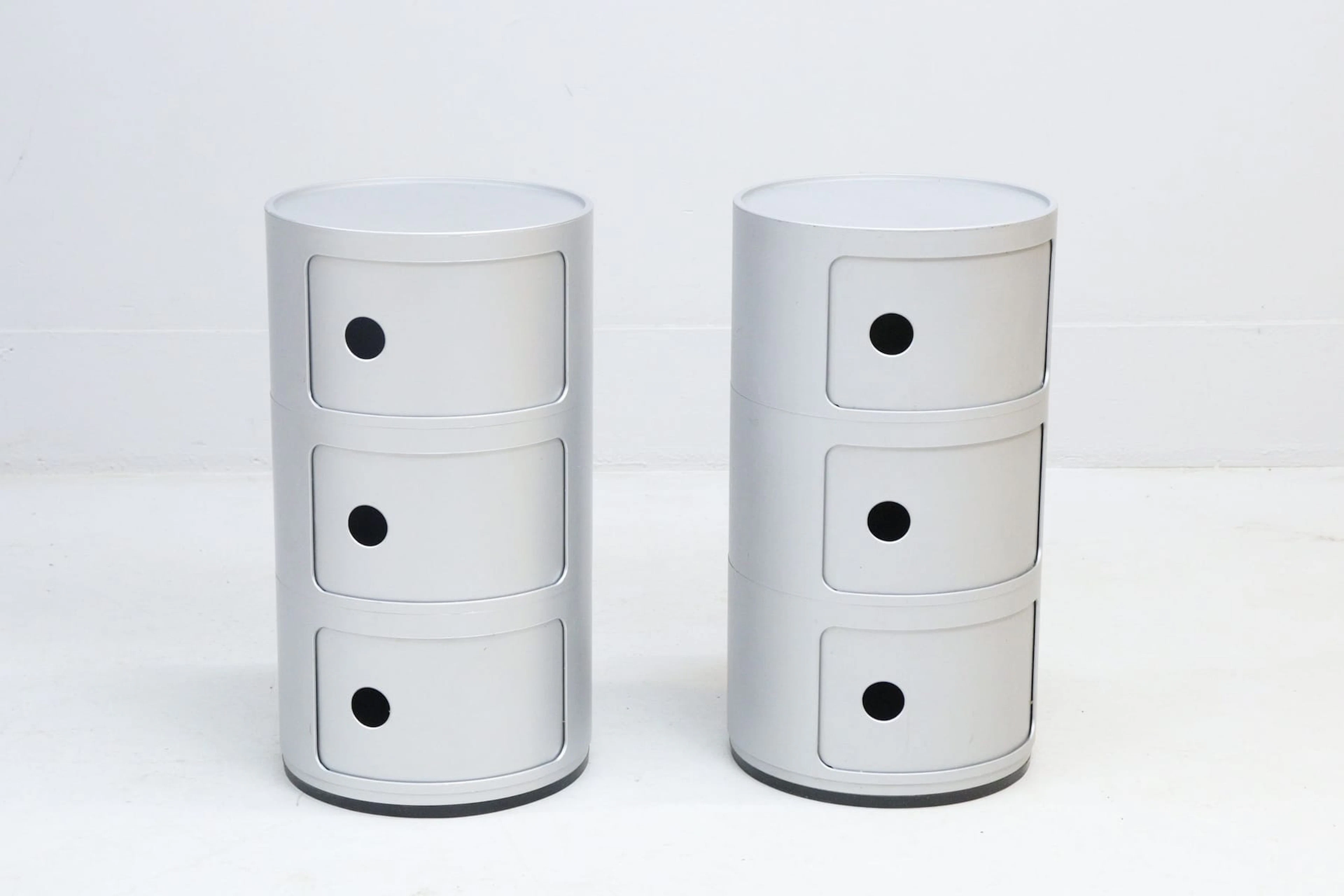 Sängbord, 2st, Kartell, design Anna Castelli