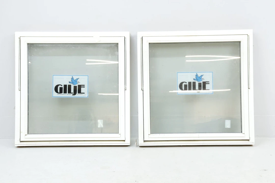 Fönster, 2st, 10x10, Gilje, öppningsbara, energiglas