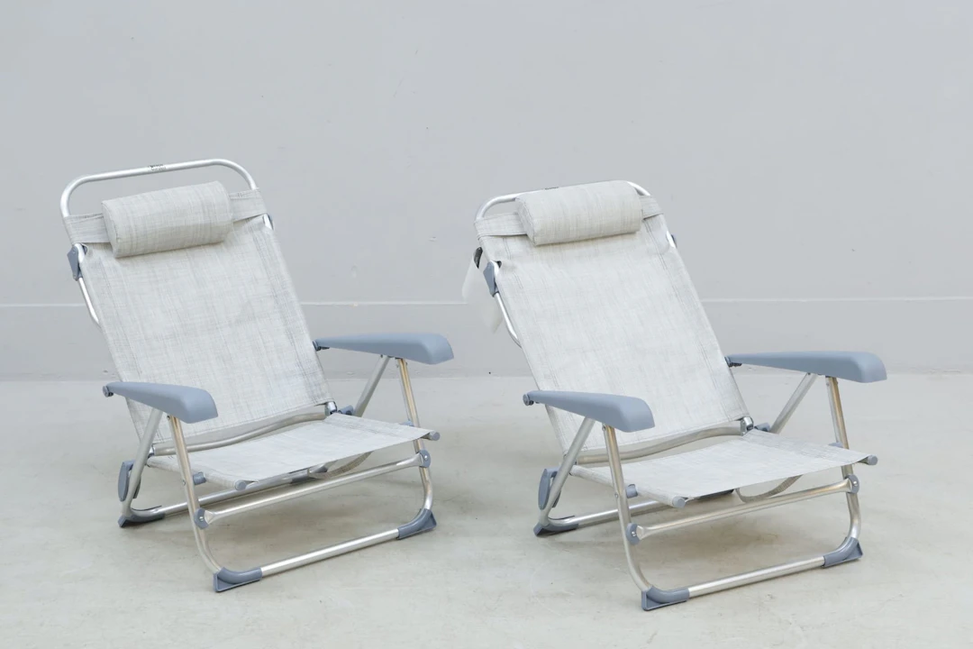 Strandstolar, 1 par, Beach Garden