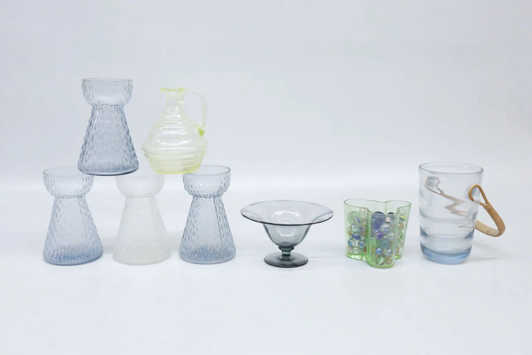 Lökvaser mm, bla Iittala