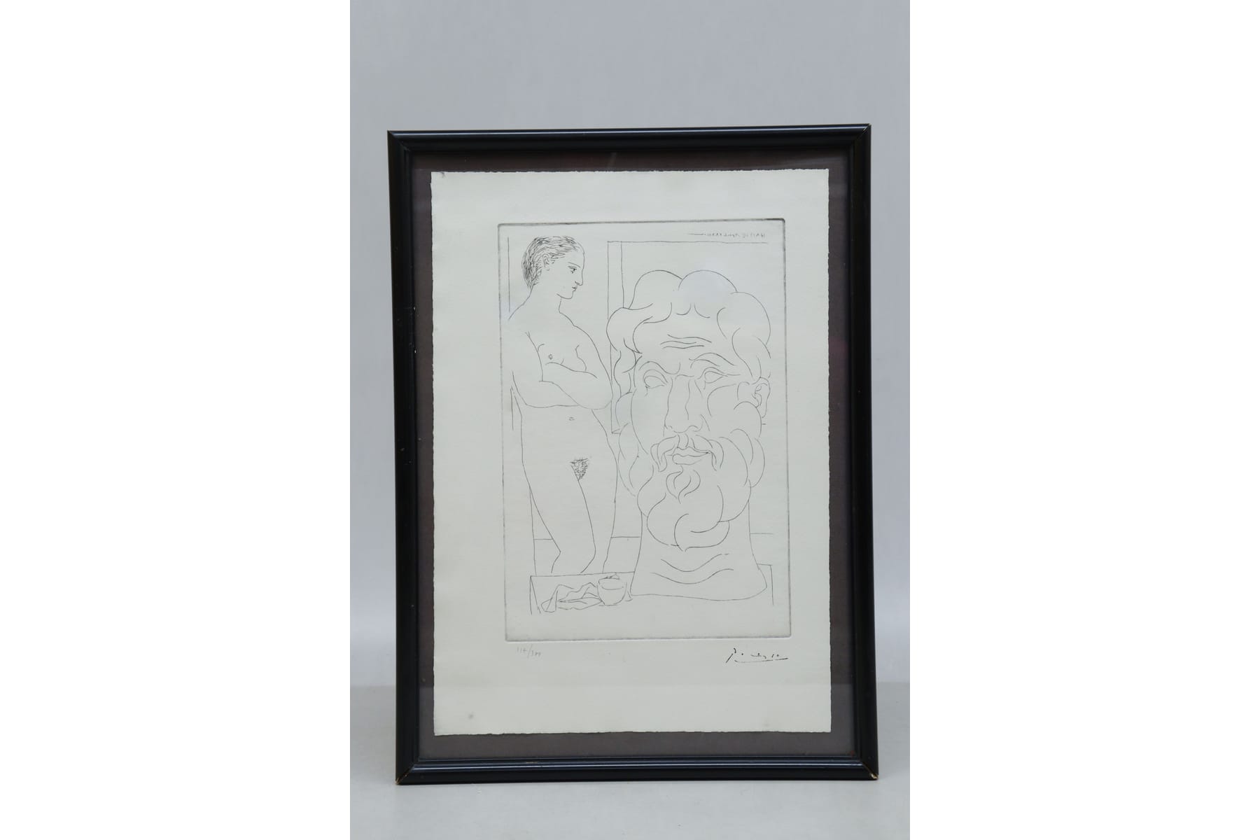 Pablo Picasso, etsning, stämpelsignerad, numrerad 114/300