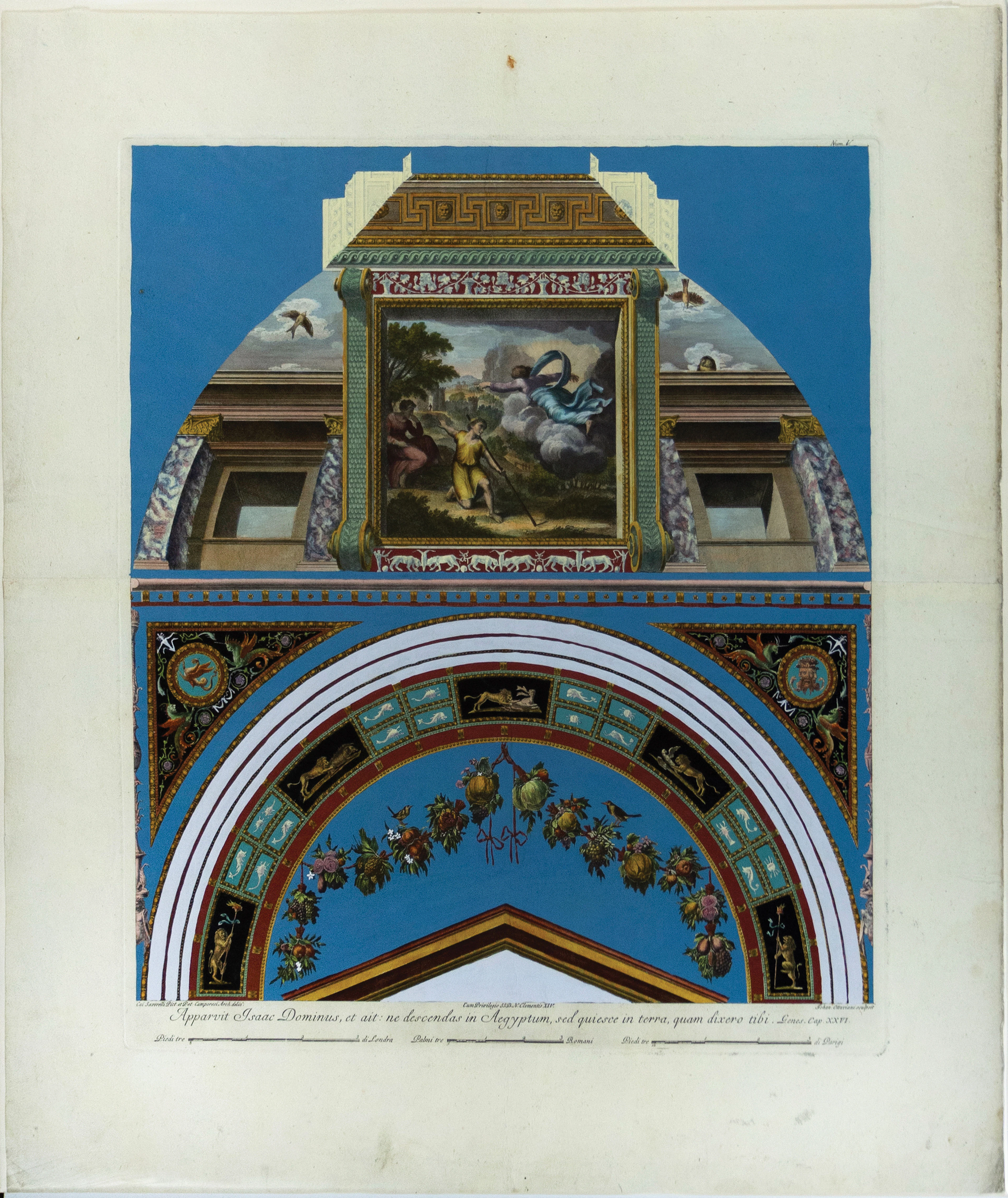 Rafael's Vatican Loggia Lunette of Isaac