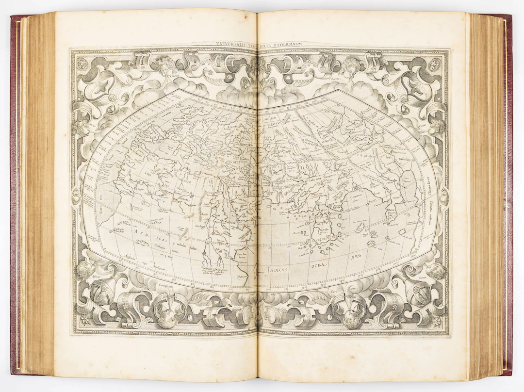 De Bert / Ptolemy / Mercator / Ortelius' Theatri geographiae veteris
