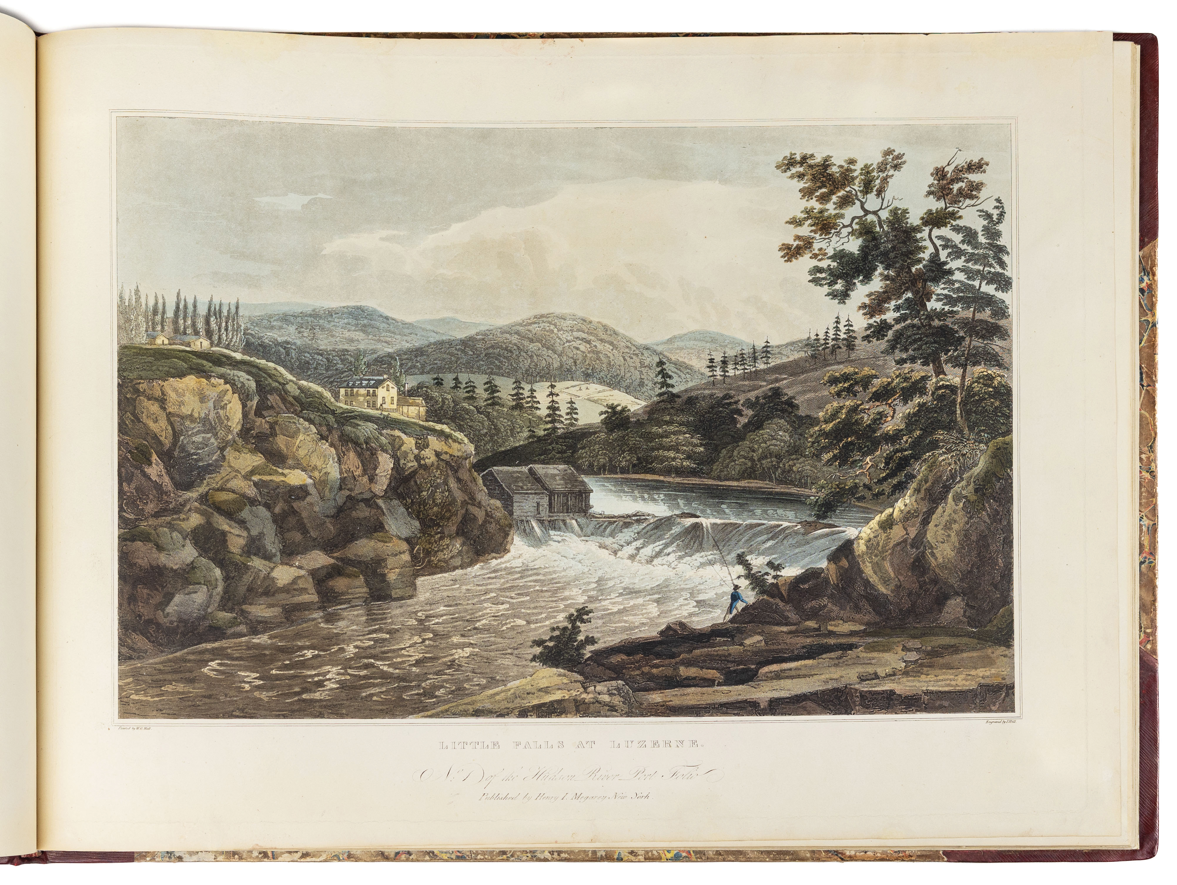 Wall & Hill's Hudson River Portfolio, The Most Beautiful Color Plate