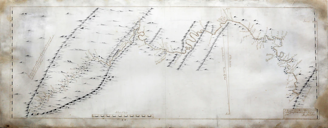 Original Fairfax Land Surveys - The Most Important Original Manuscript