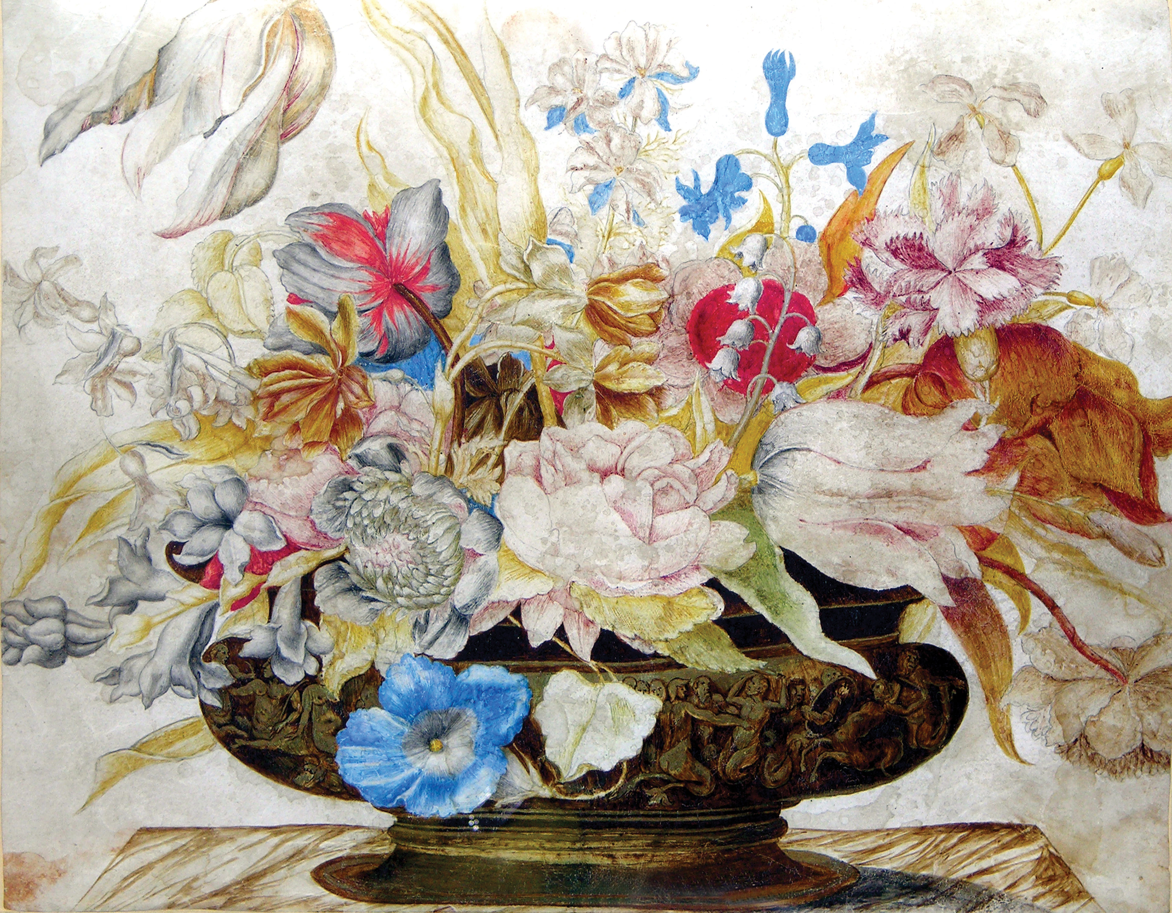 Giovanna Garzoni Still-Life Watercolor, one of the most important