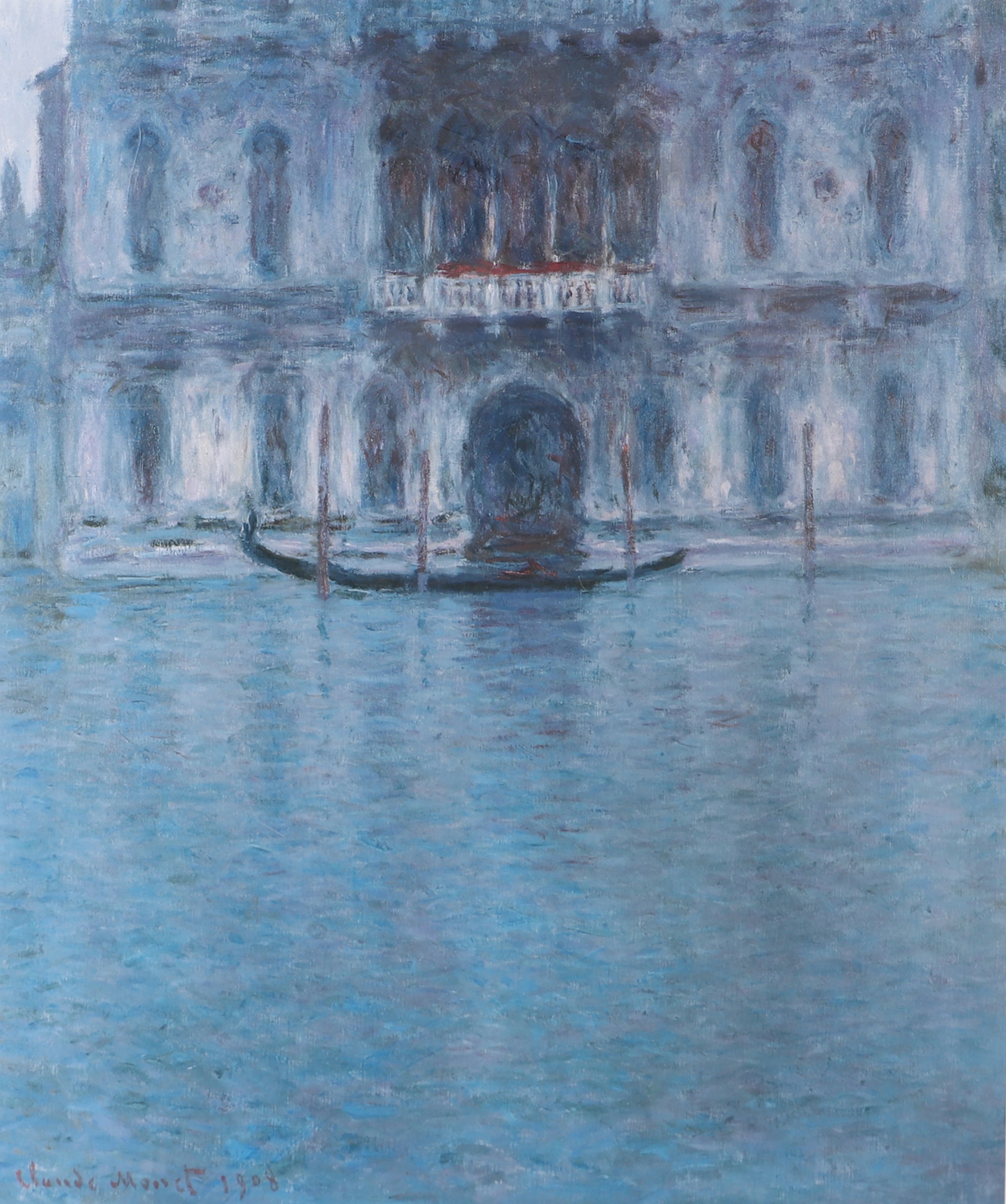 CLAUDE MONET. EFTER. Utsällningsaffisch.