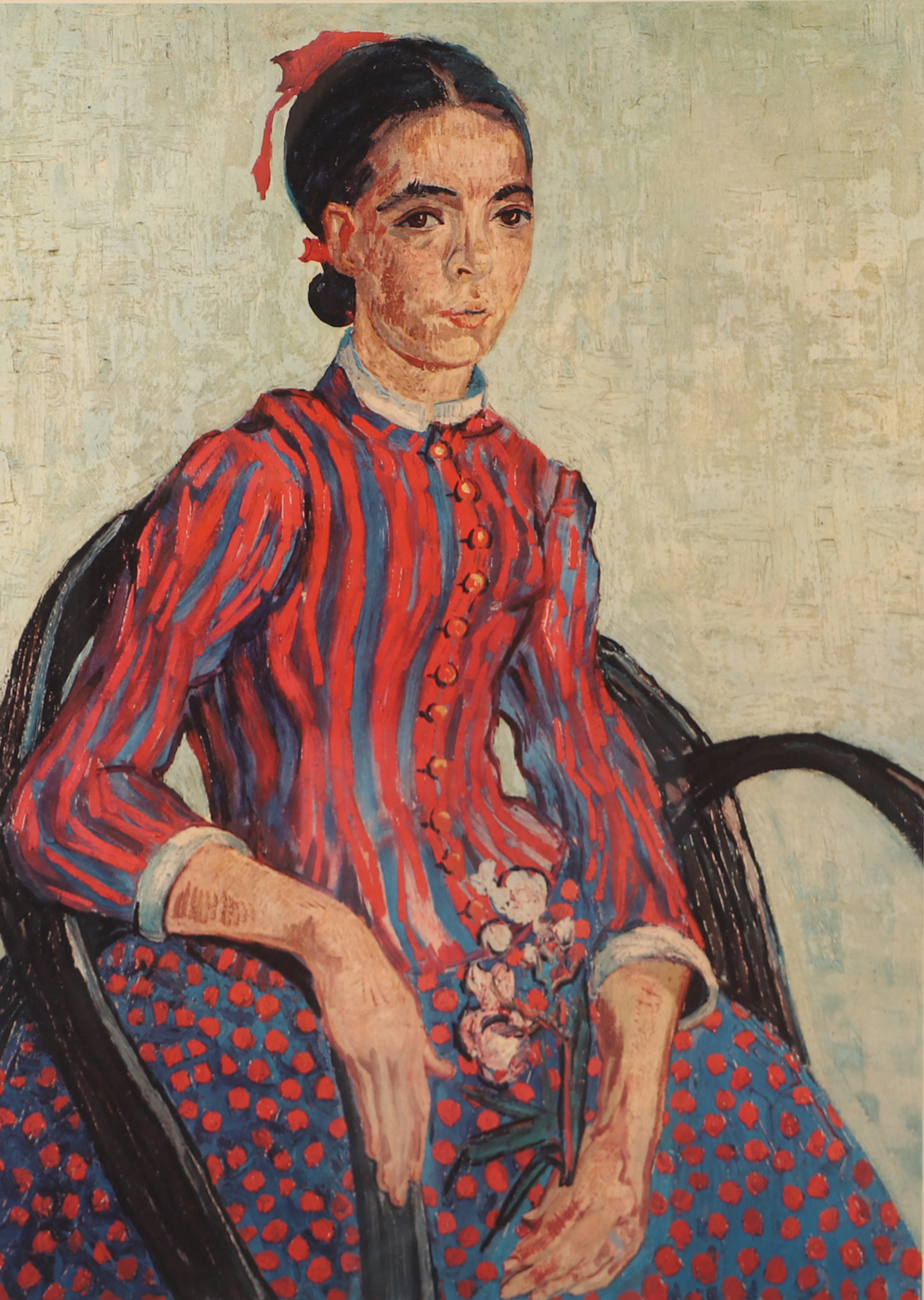 VINCENT VAN GOGH. EFTER. Museum-affisch, tryck.