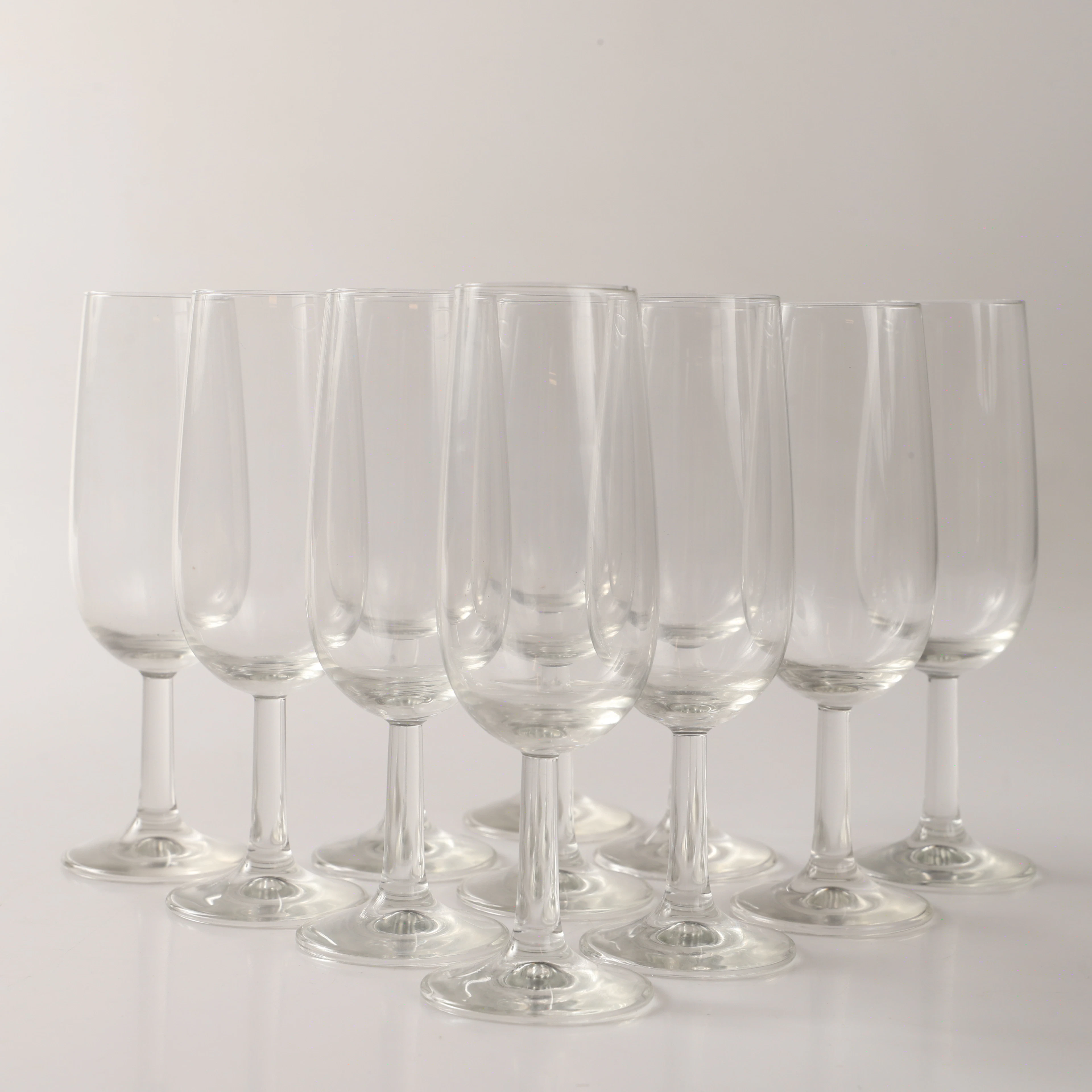 CHAMPAGNEGLAS, 11 stycken, glas.