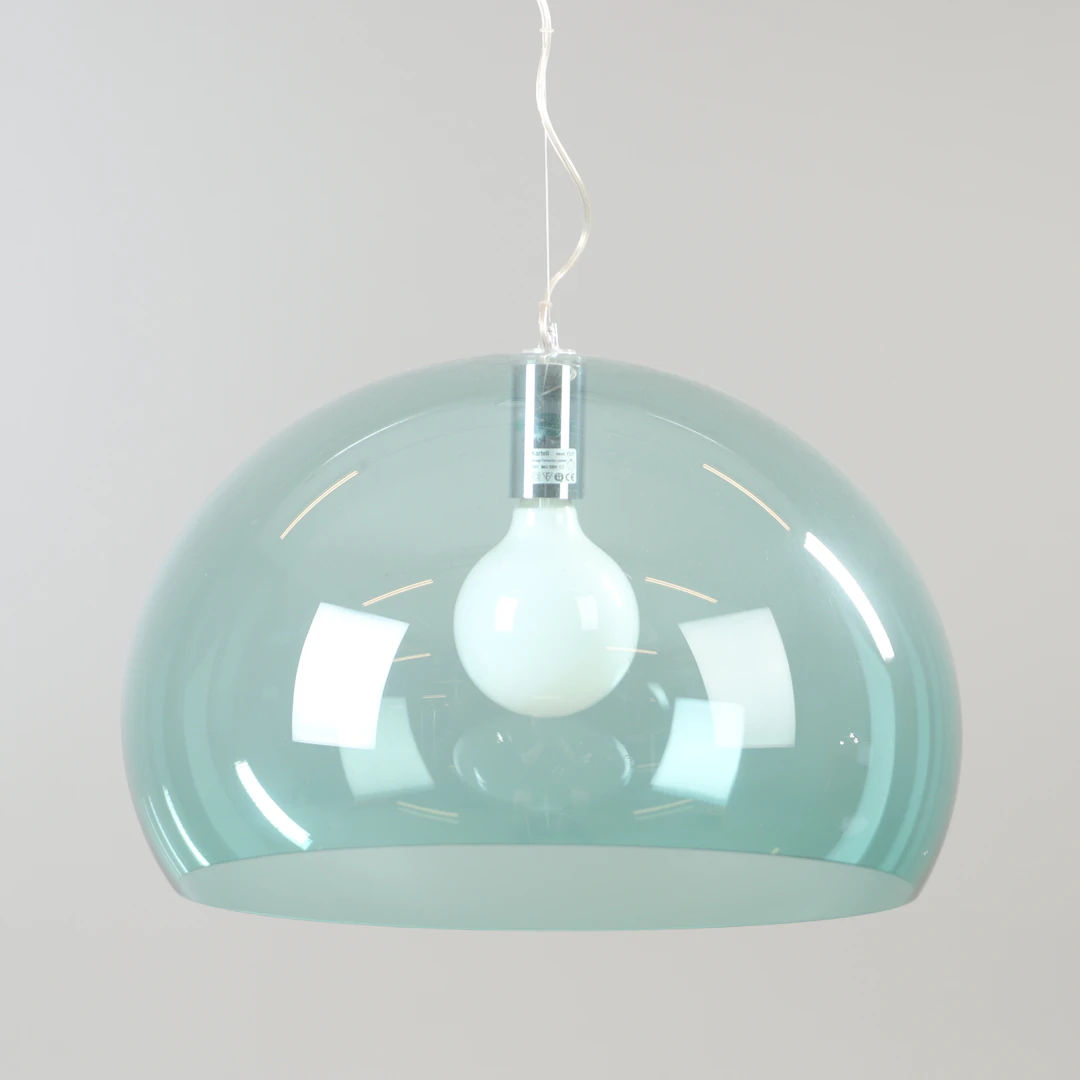 FERRUCCIO LAVIANI. Taklampa, "FL/Y",metall och plast, Kartell.