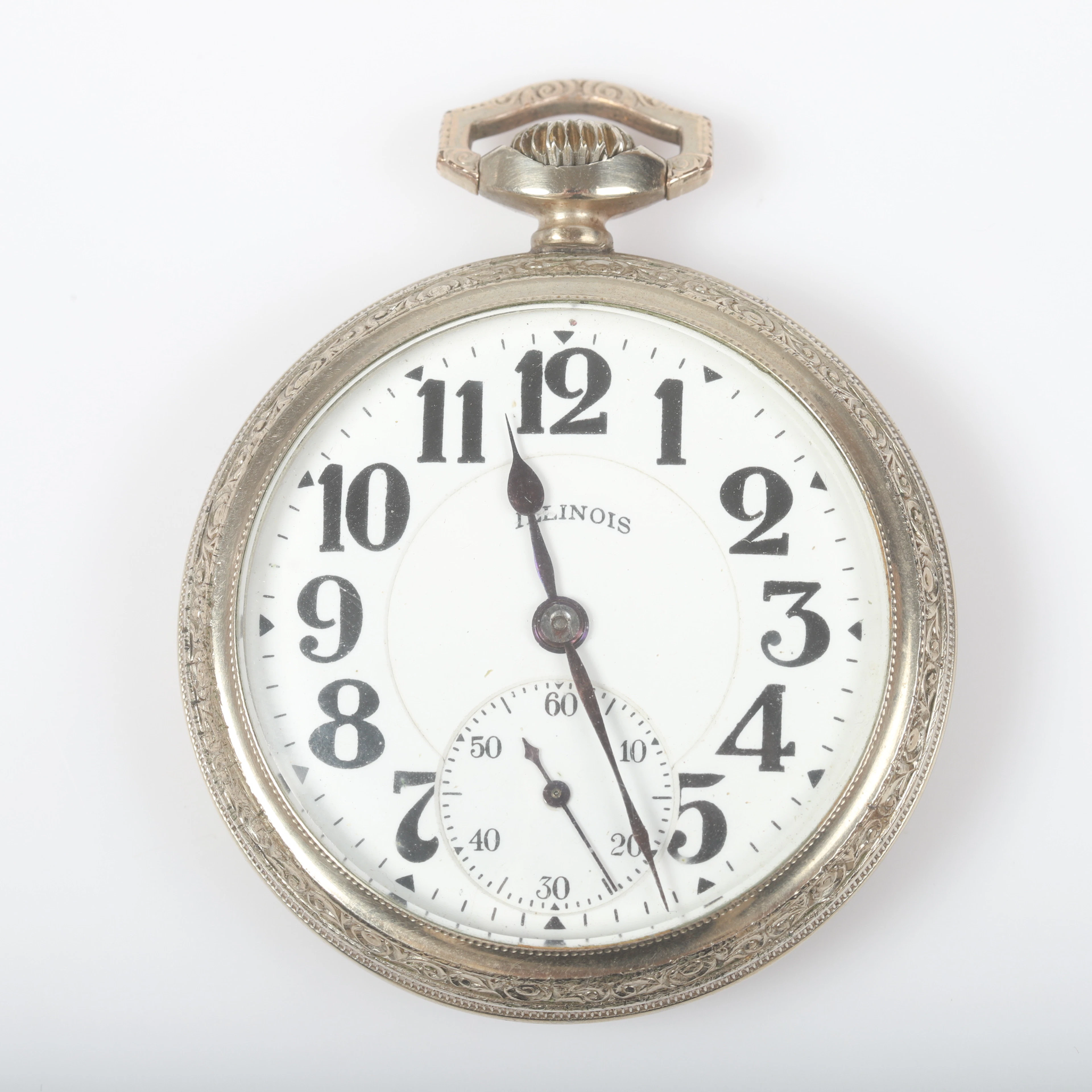 FICKUR, Bunns Special, Illinois Watch Co, double.