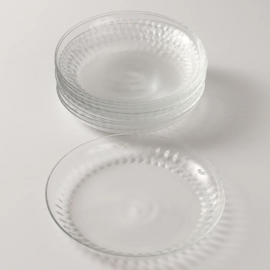DESSERTTALLRIKAR, 10 stycken, glas.