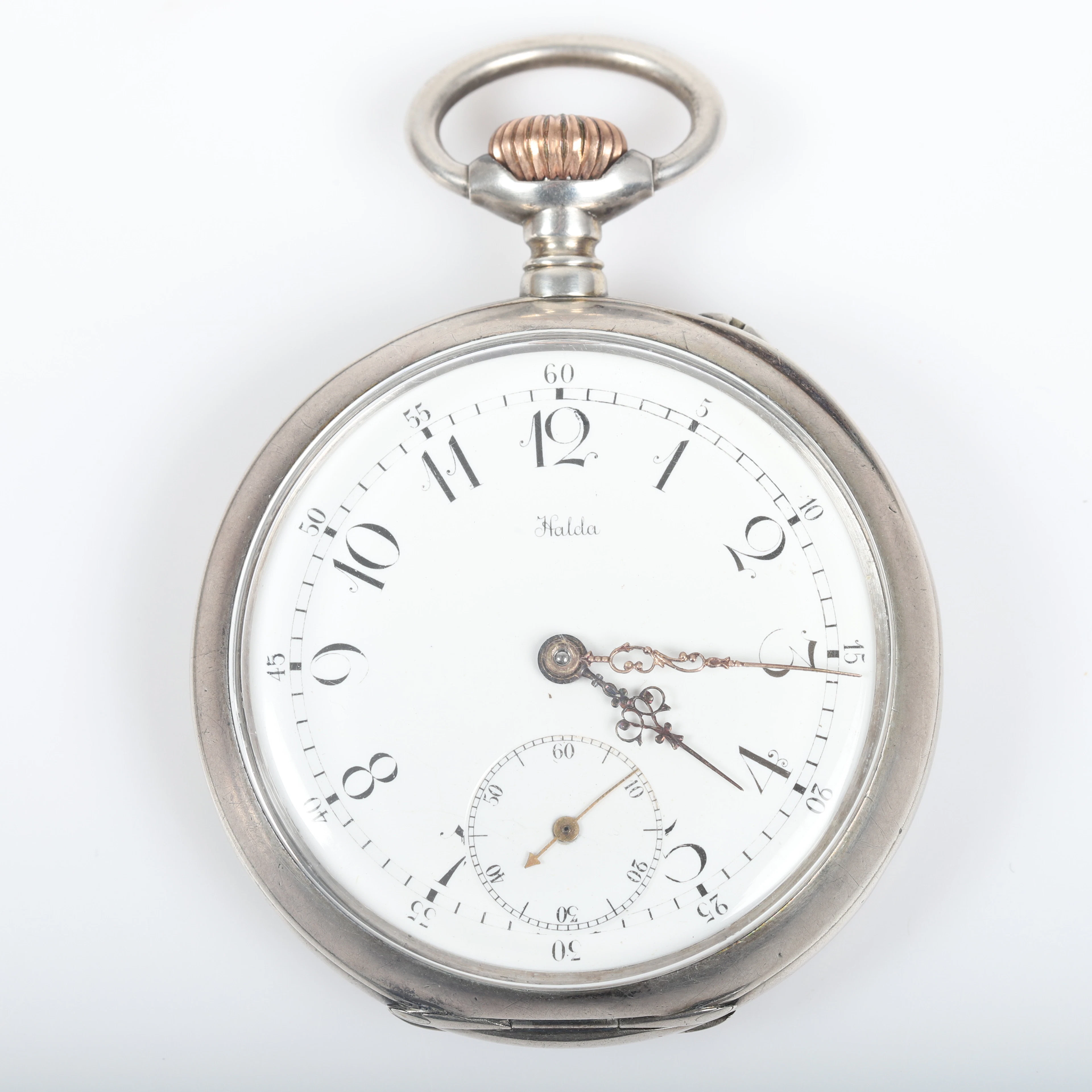 FICKUR, Halda, silver, 1896.